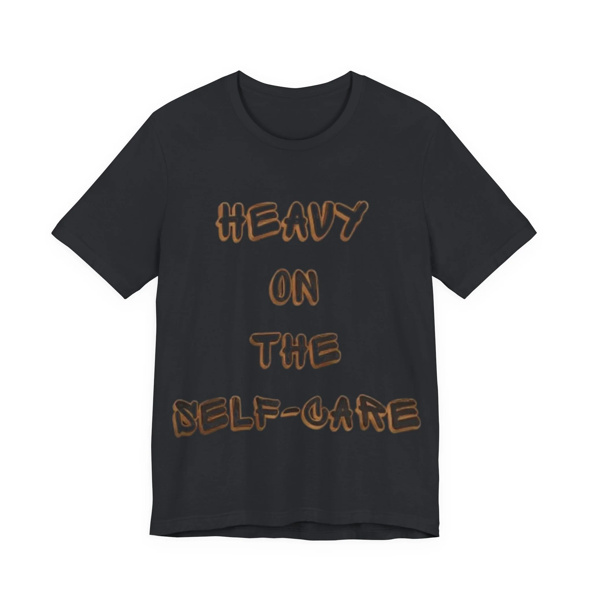 "Heavy on the Self-Care" - Self-Care T-Shirt, Gift for Wellness Advocates, Positive Vibes Tee, Every Day Wear, [...] - Image 33