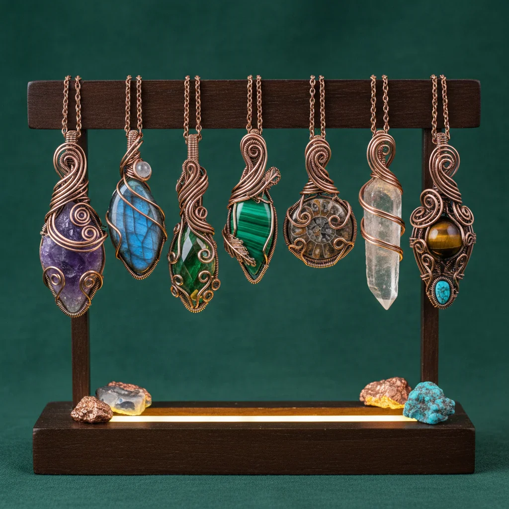 iamevibez Wire Wrapped Necklace Release #11
