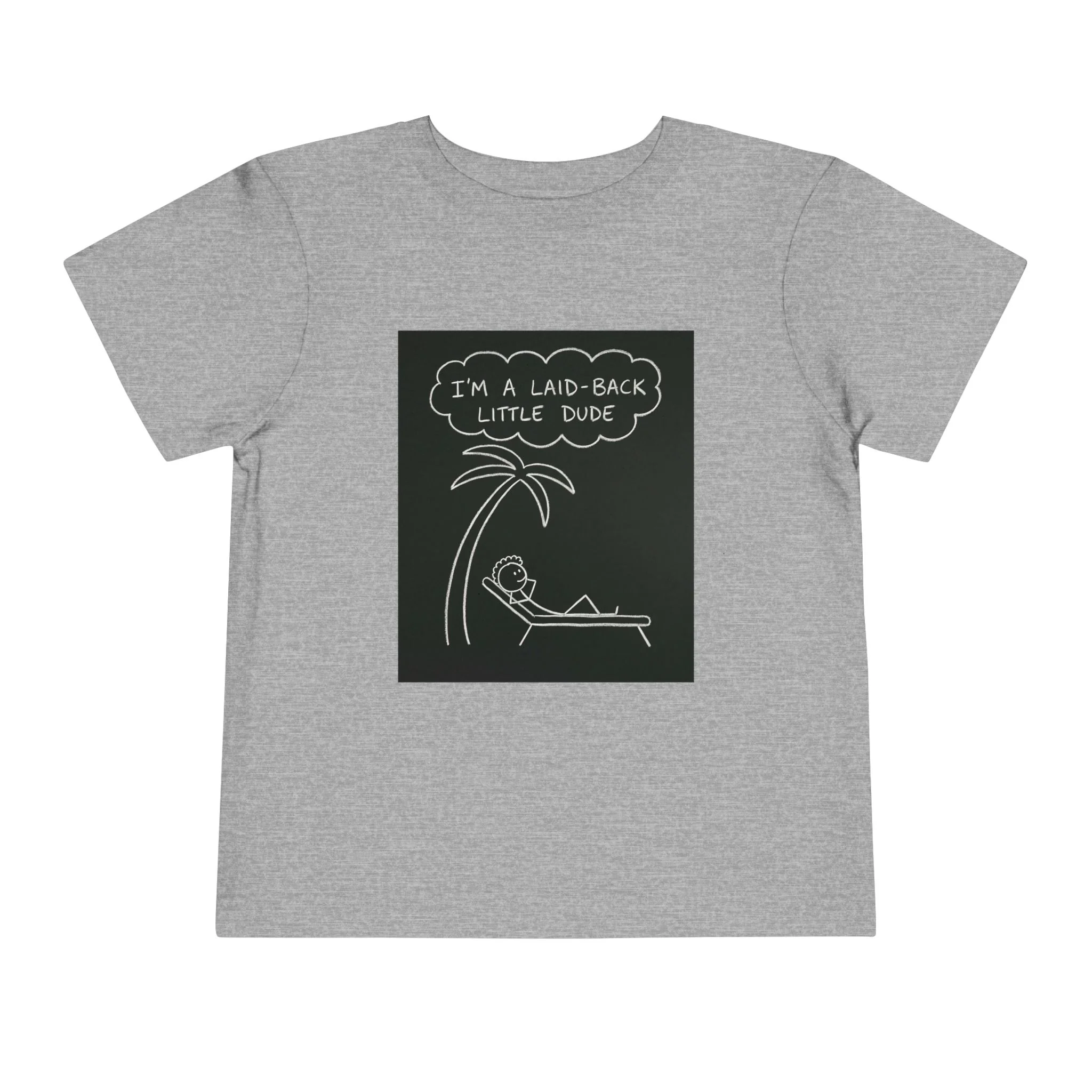 I’m Laid Back Toddler Short Sleeve Tee - Image 10