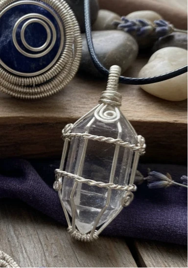 Custom Silver Non Tarnishing Agate Necklace - Image 5
