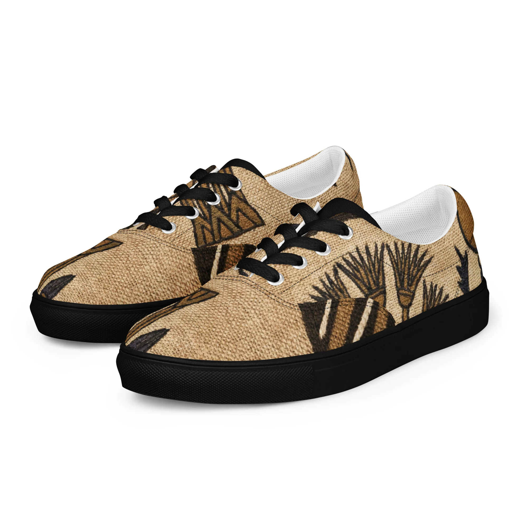 Men’s lace-up canvas shoes - Image 2