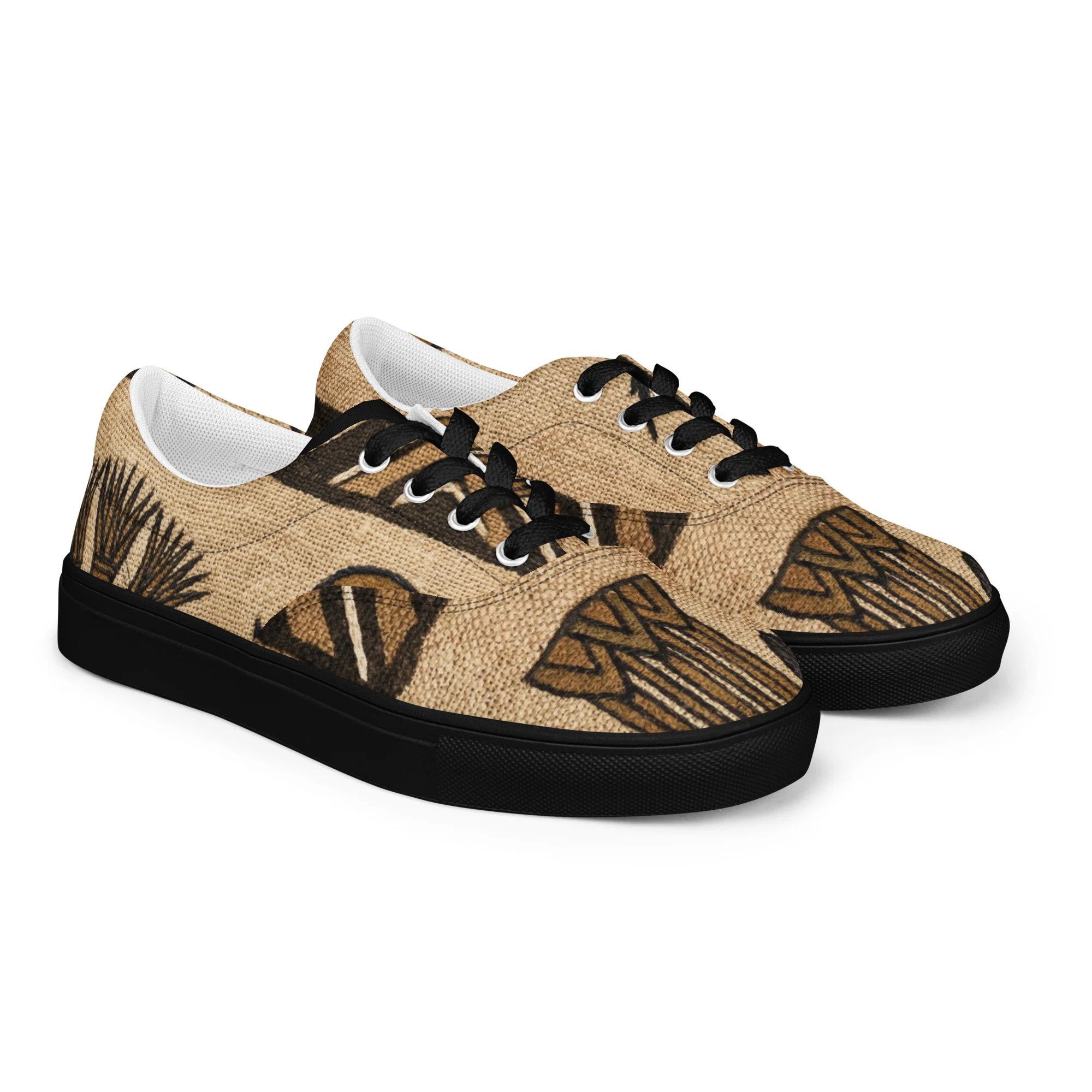 Men’s lace-up canvas shoes - Image 5