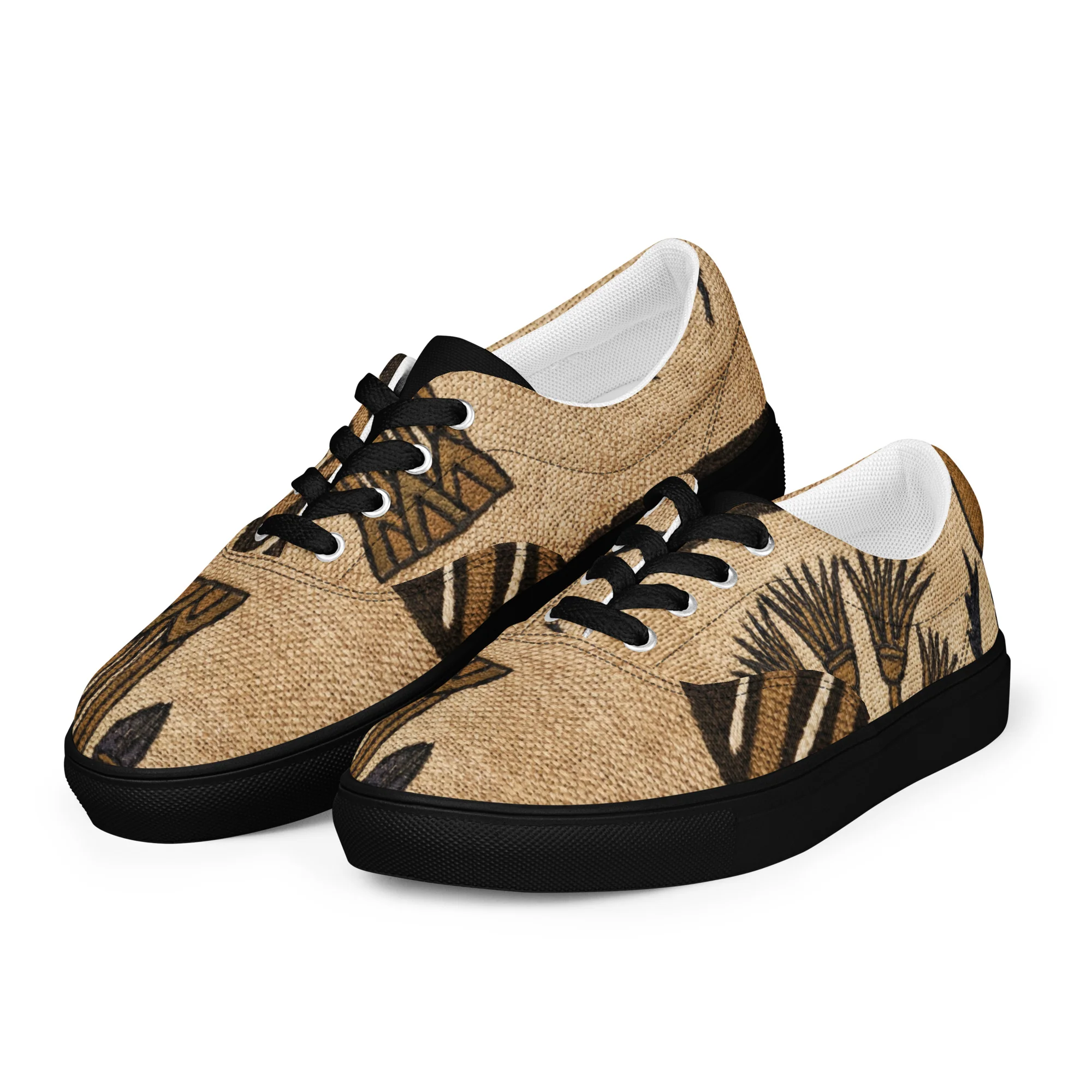 Men’s lace-up canvas shoes - Image 6