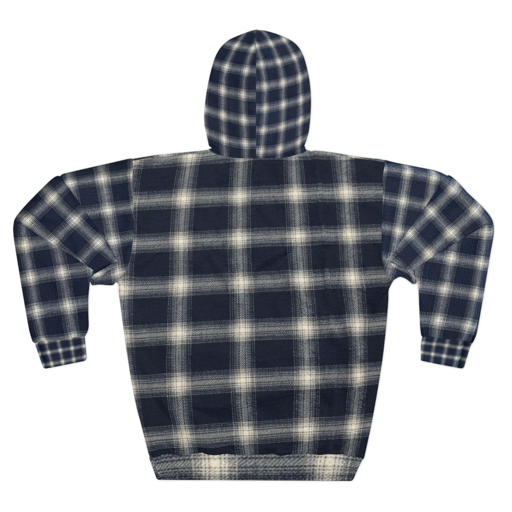 Faded Plaid Hoodie - Image 2