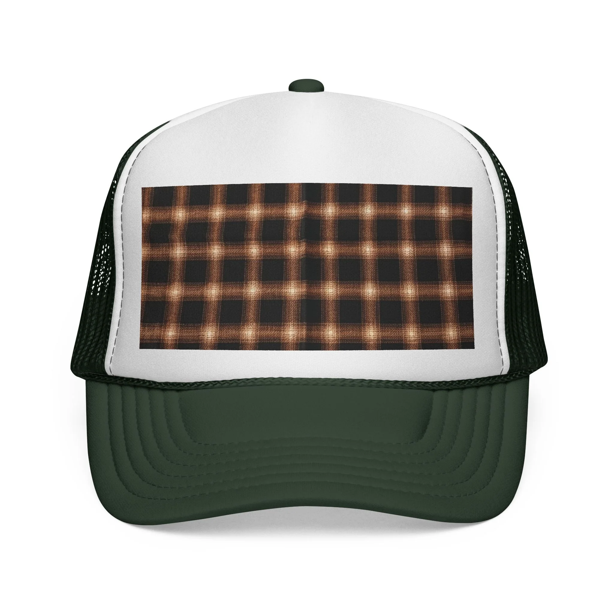 Plaid Trucker Cap - Image 3