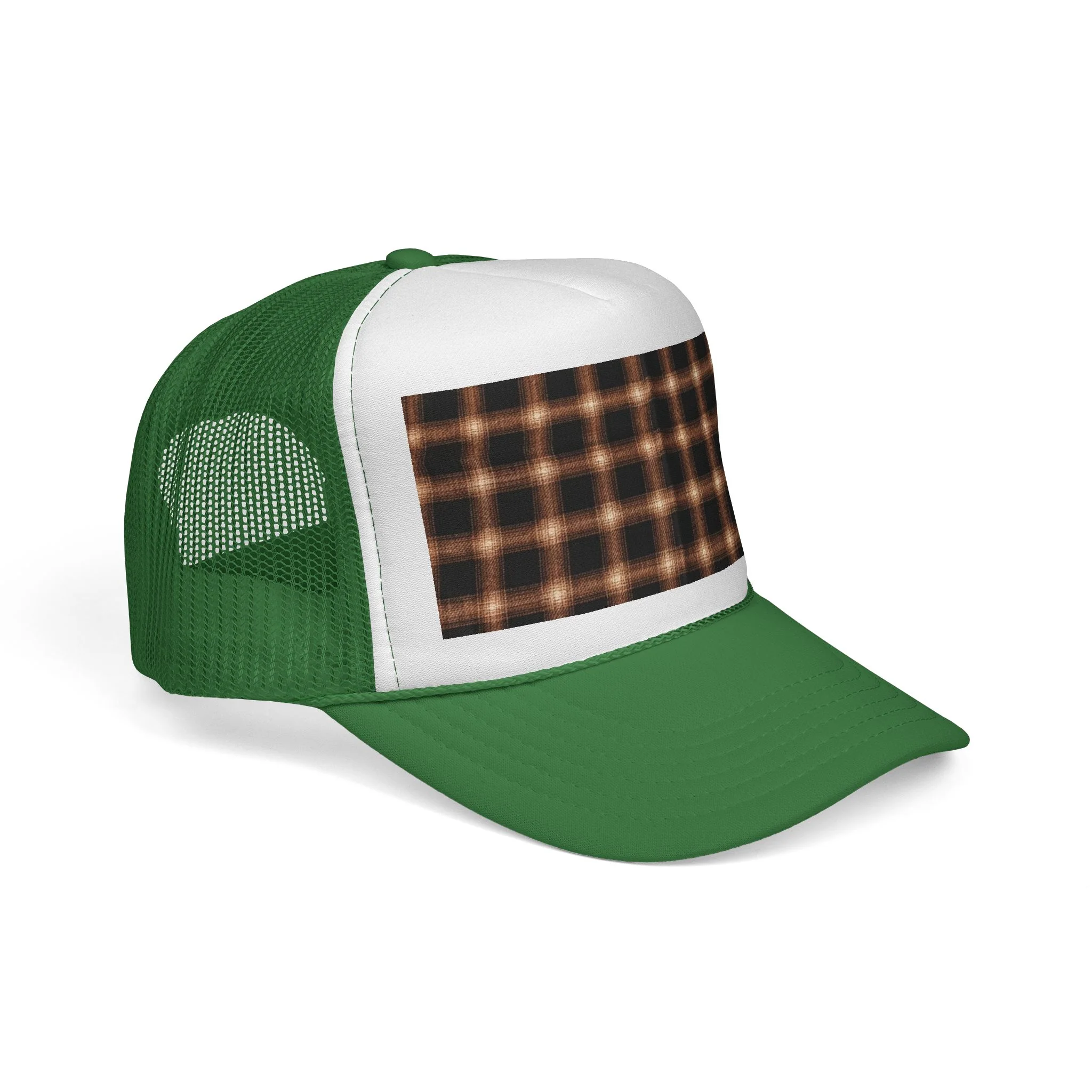 Plaid Trucker Cap - Image 6