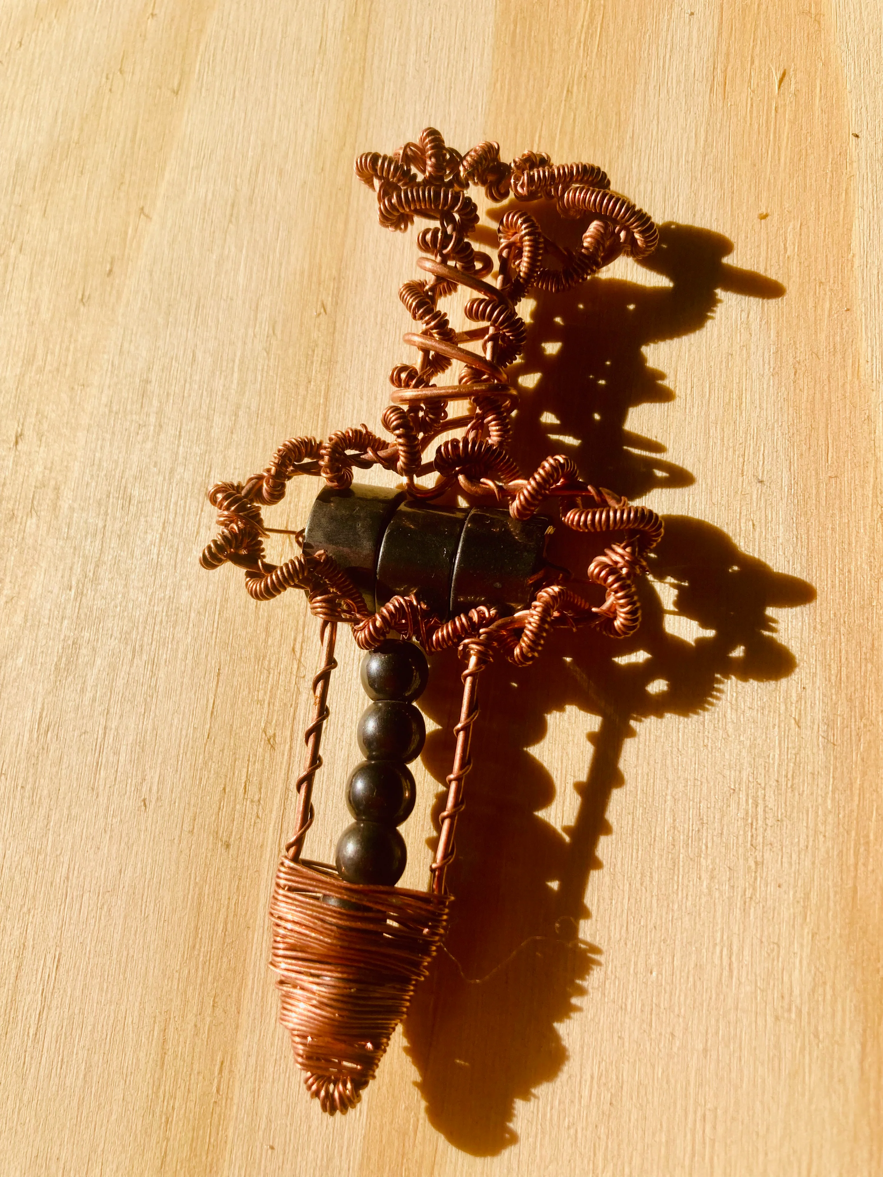 Hematite Protection Sword Pendant - Image 4