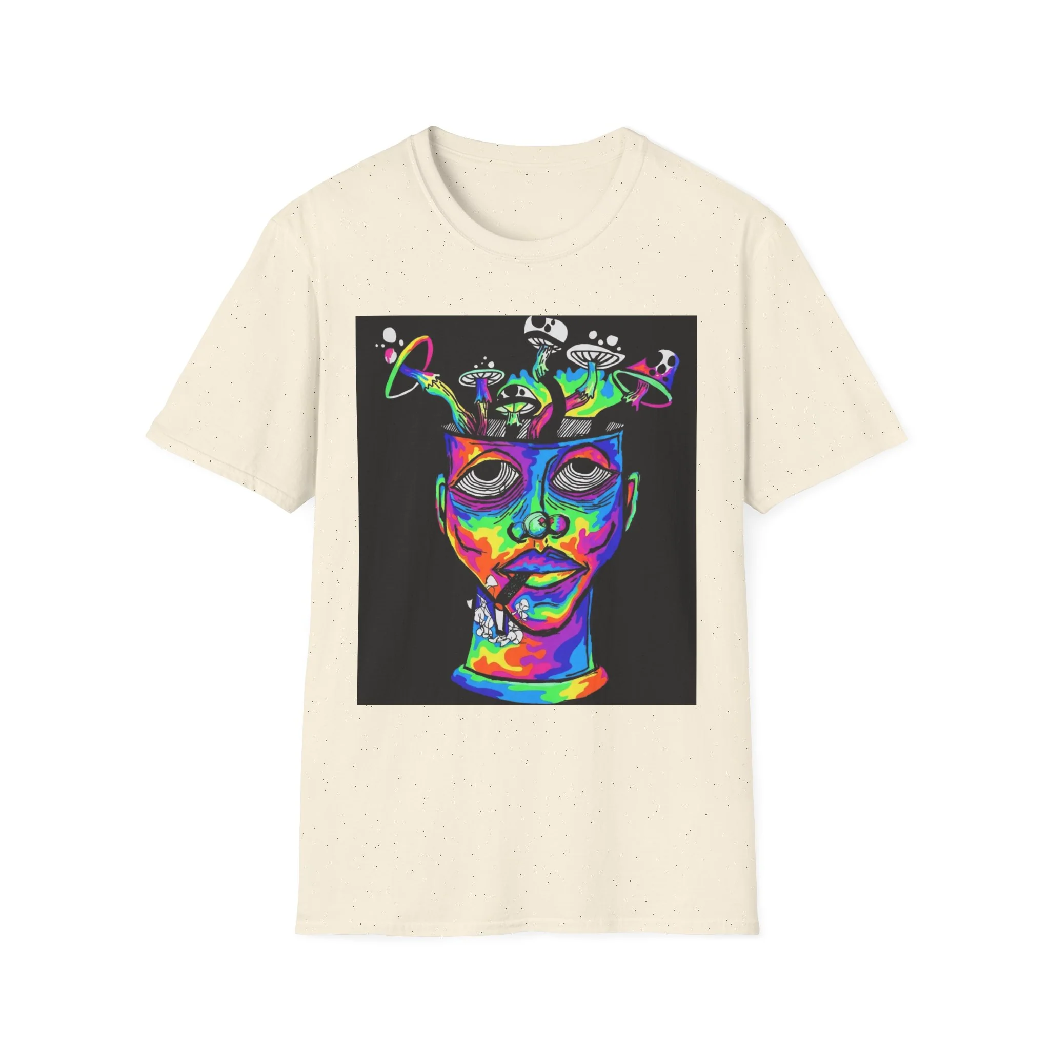Psychedelic Portrait T-Shirt trippy world