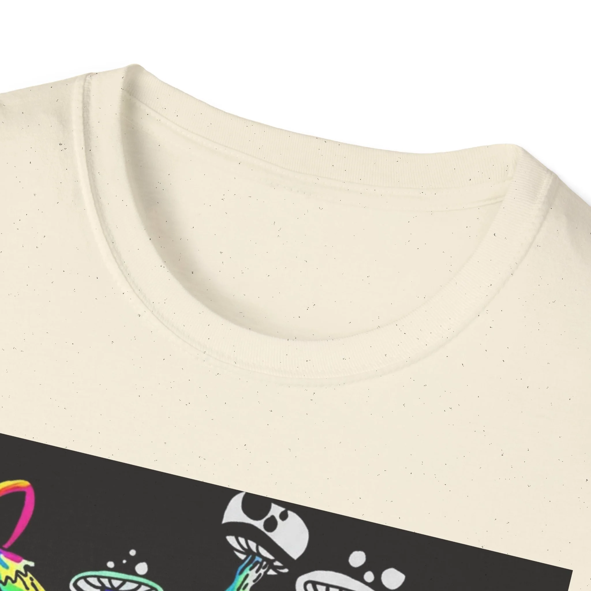 Psychedelic Portrait T-Shirt trippy world - Image 14