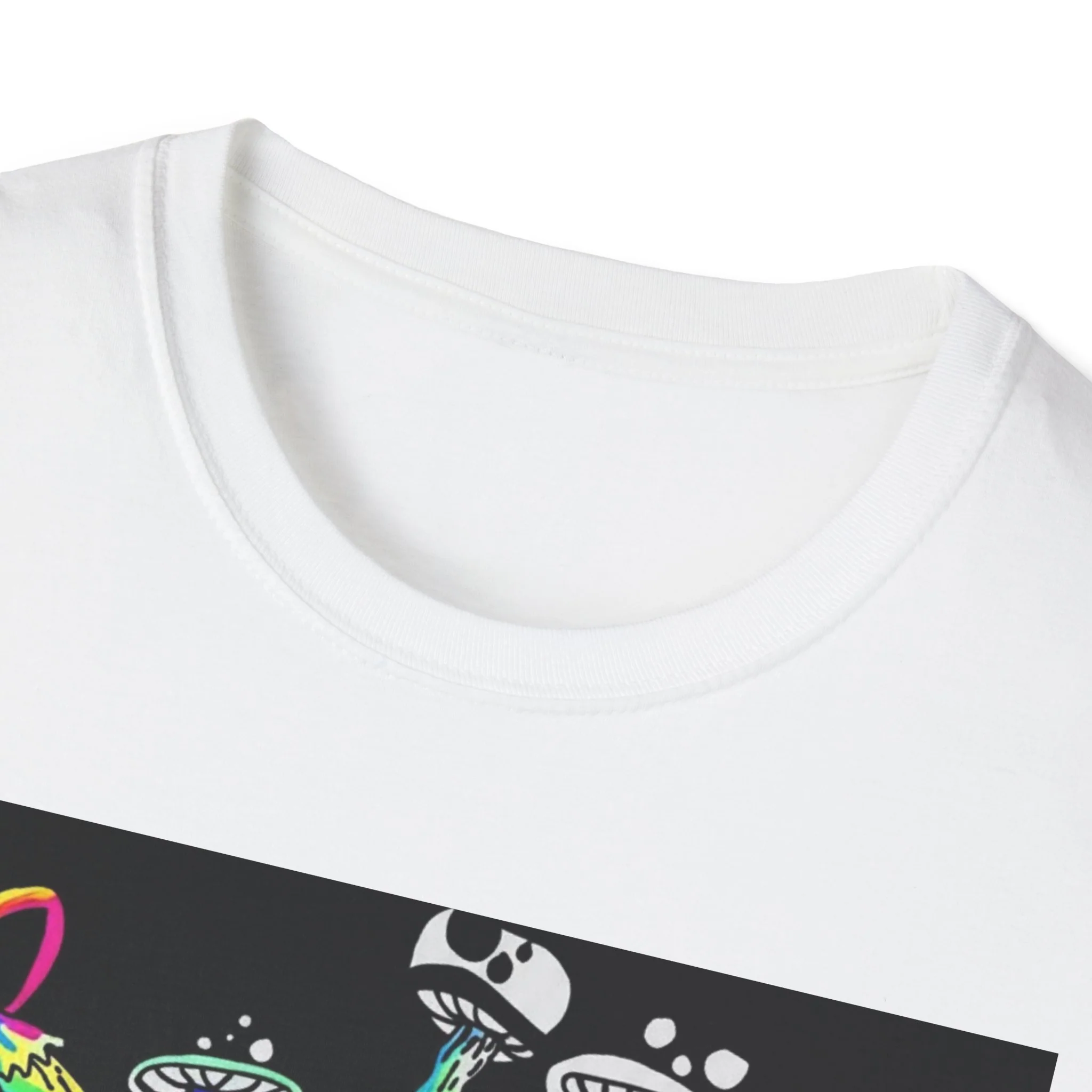 Psychedelic Portrait T-Shirt trippy world - Image 17