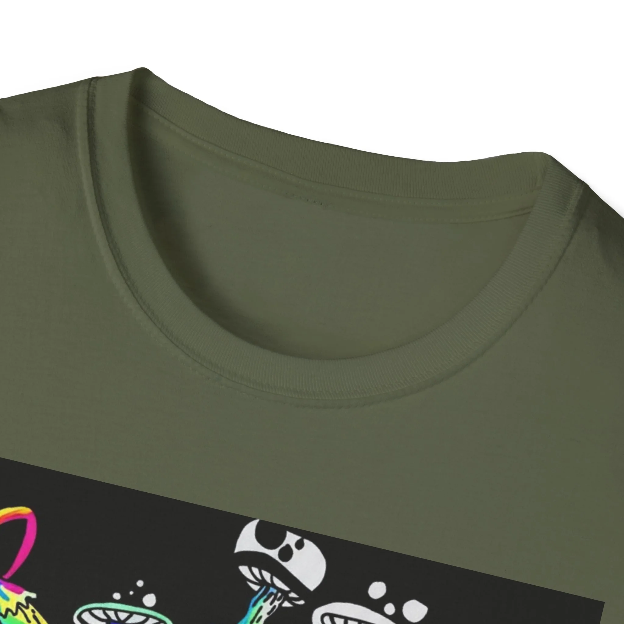 Psychedelic Portrait T-Shirt trippy world - Image 29
