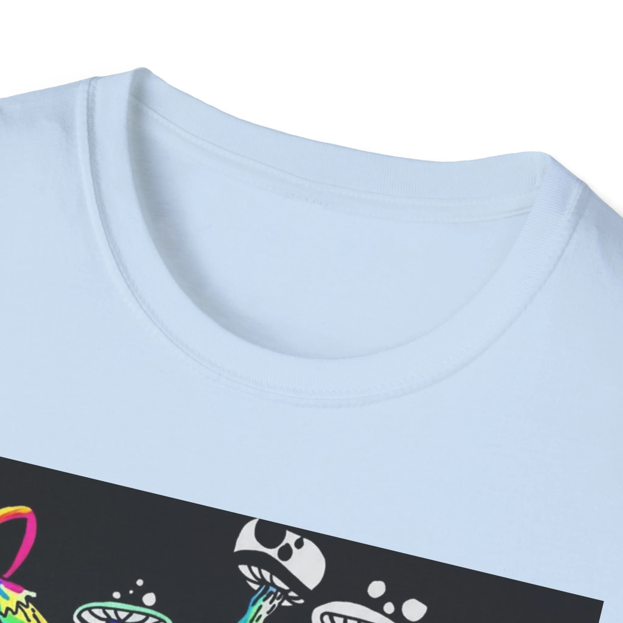 Psychedelic Portrait T-Shirt trippy world - Image 35