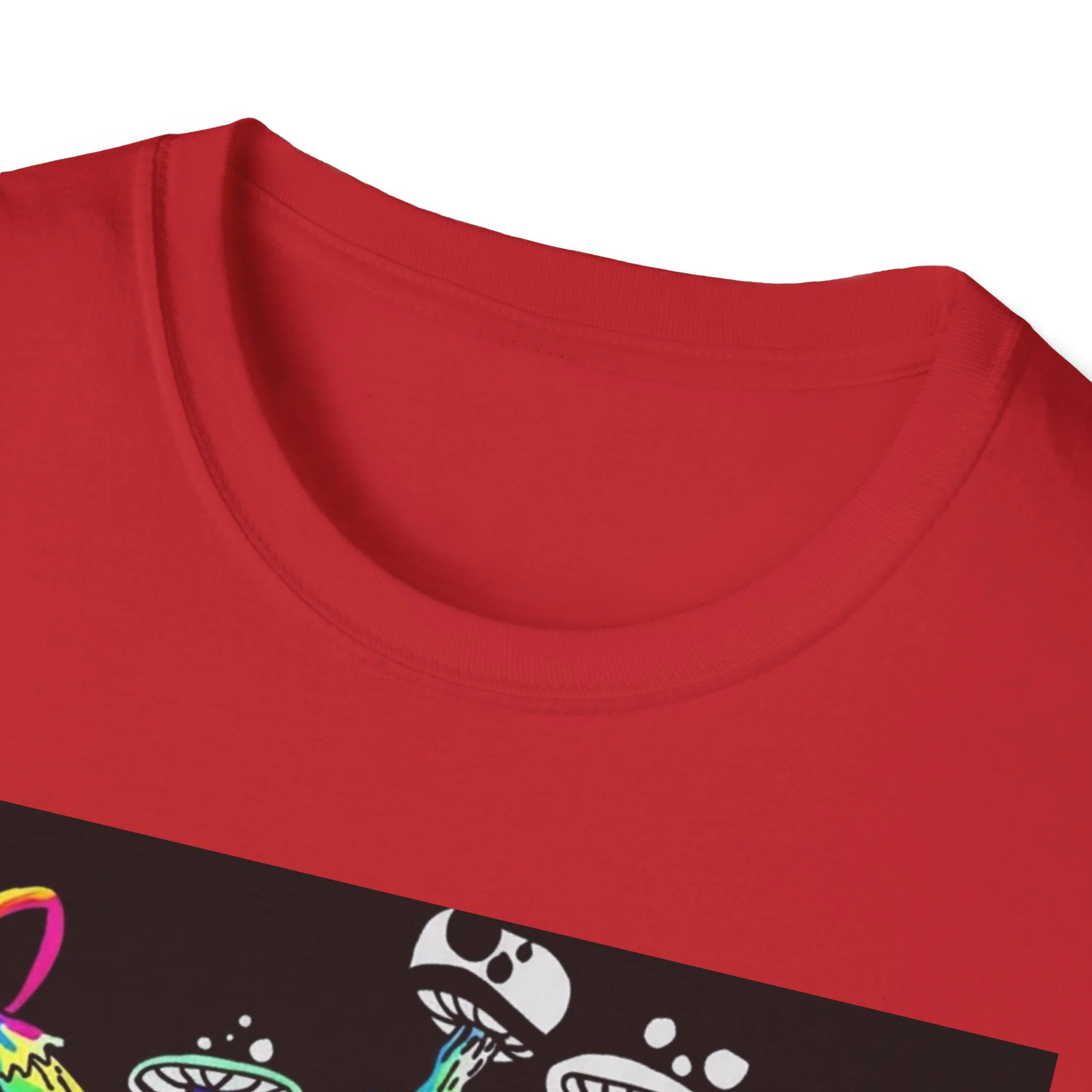 Psychedelic Portrait T-Shirt trippy world - Image 47