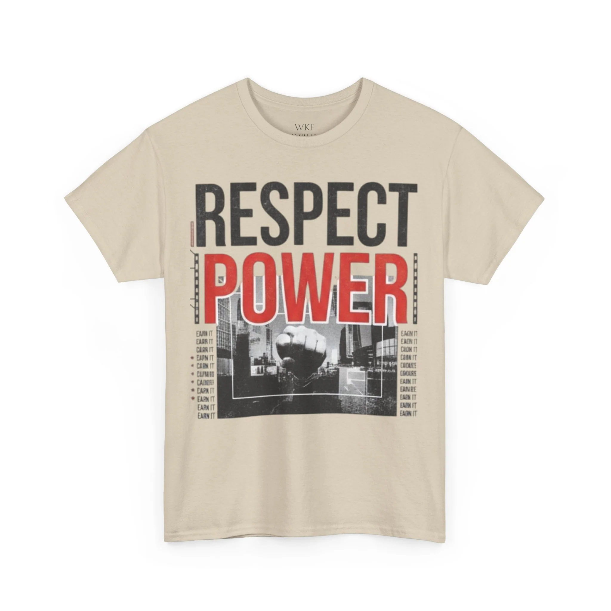 Respect Power Unisex Heavy Cotton Tee