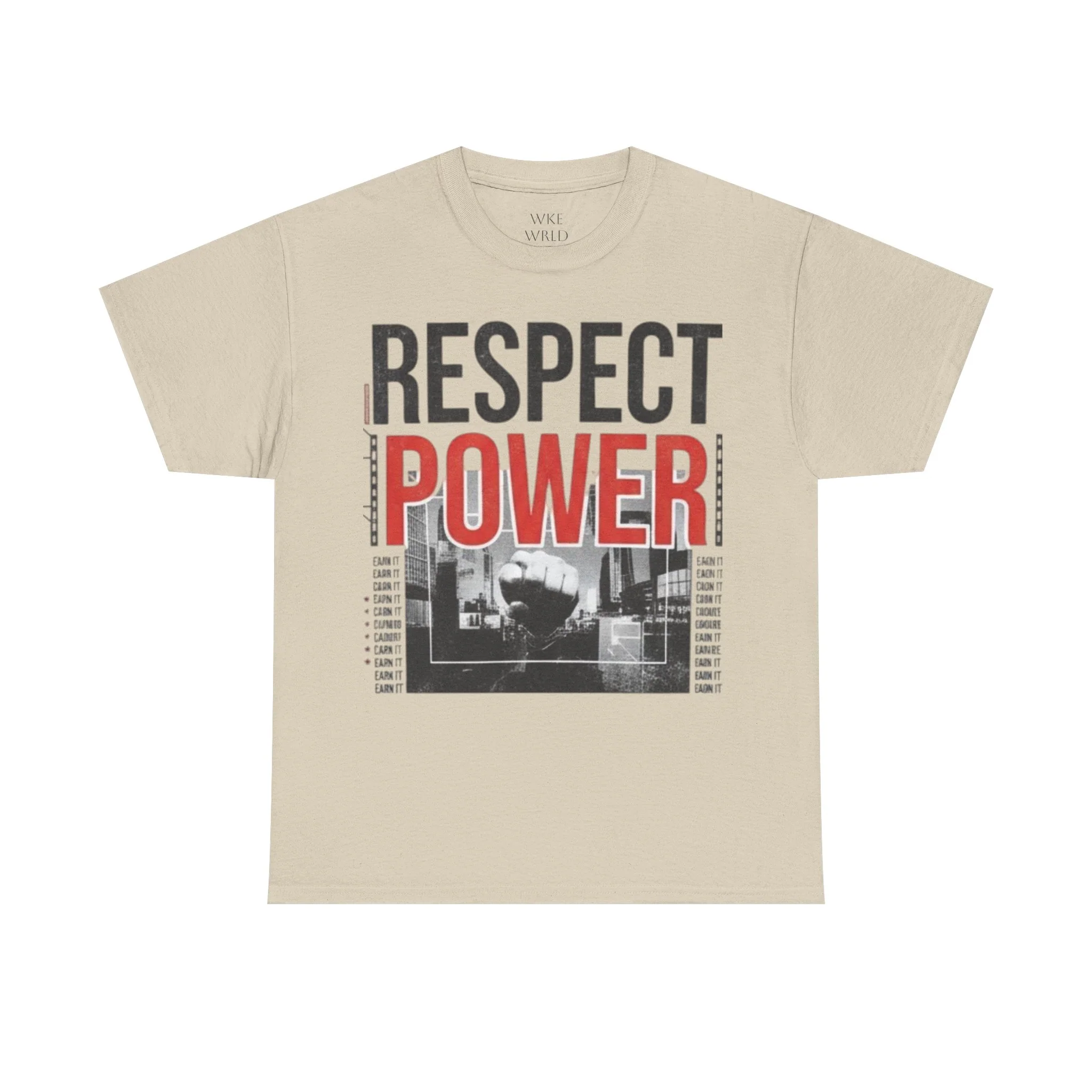 Respect Power Unisex Heavy Cotton Tee - Image 5