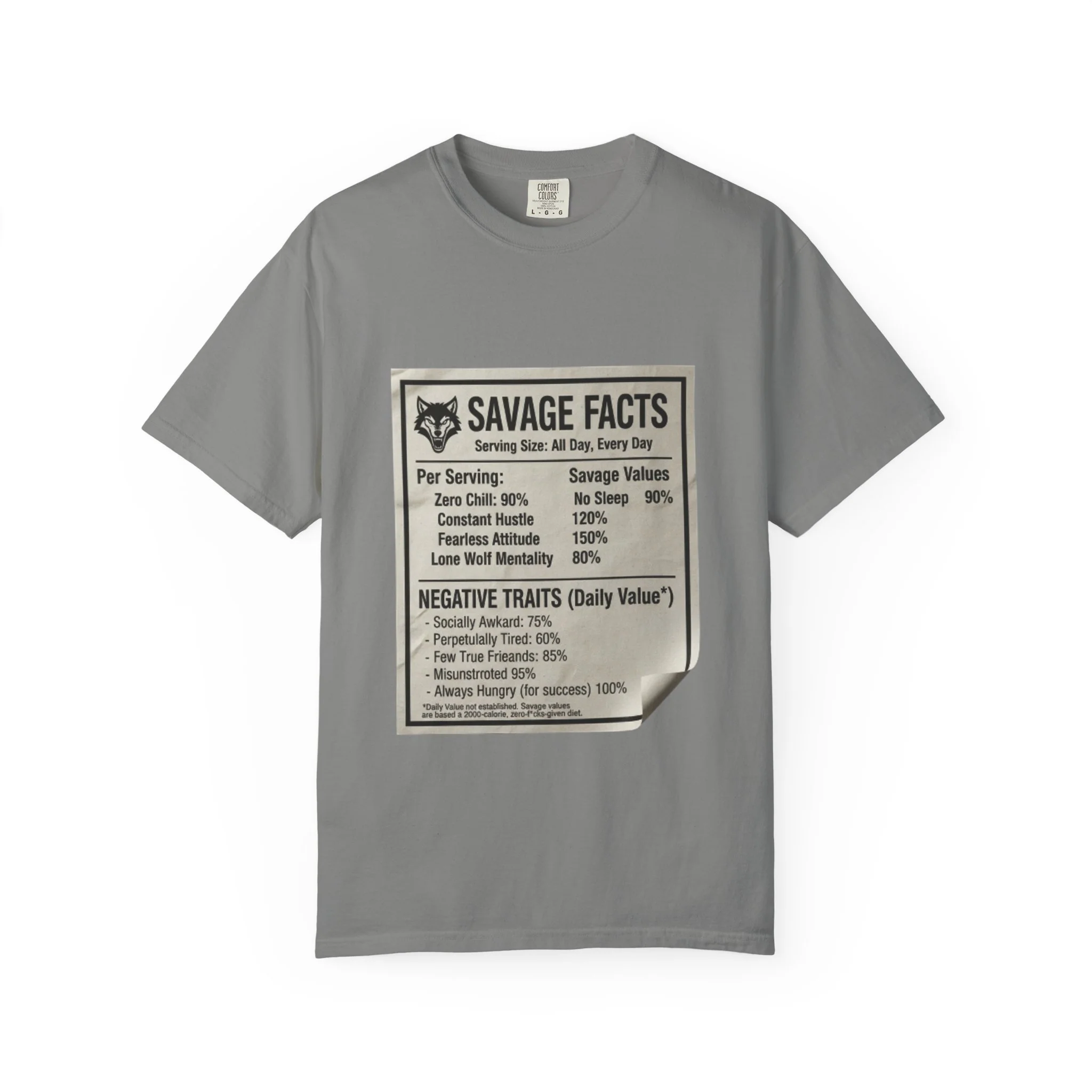 Savage Facts Unisex T-Shirt – Fun Graphic Tee for Casual Wear - Image 10