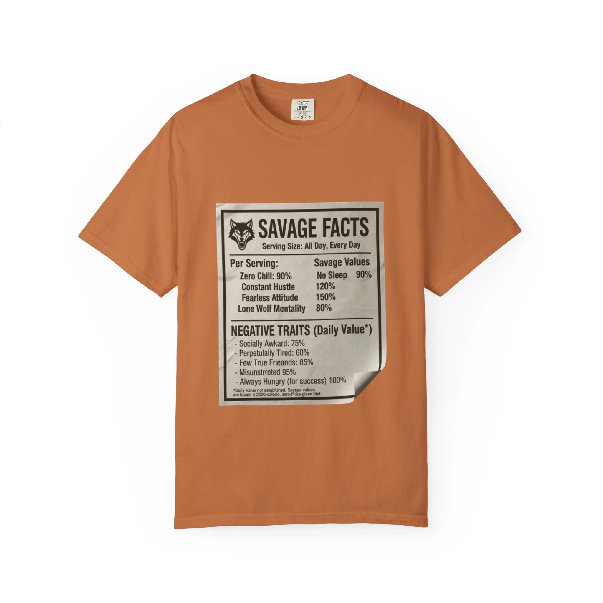 Savage Facts Unisex T-Shirt – Fun Graphic Tee for Casual Wear - Image 4