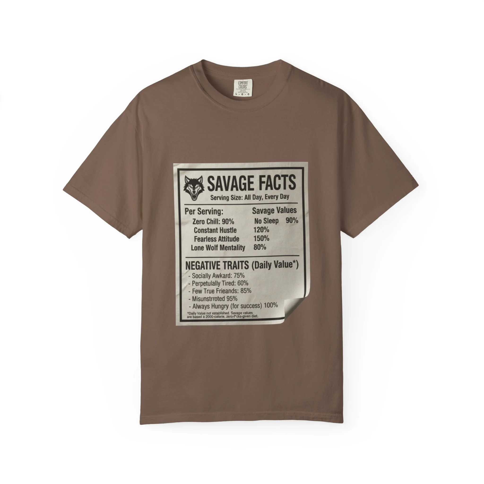 Savage Facts Unisex T-Shirt – Fun Graphic Tee for Casual Wear - Image 5