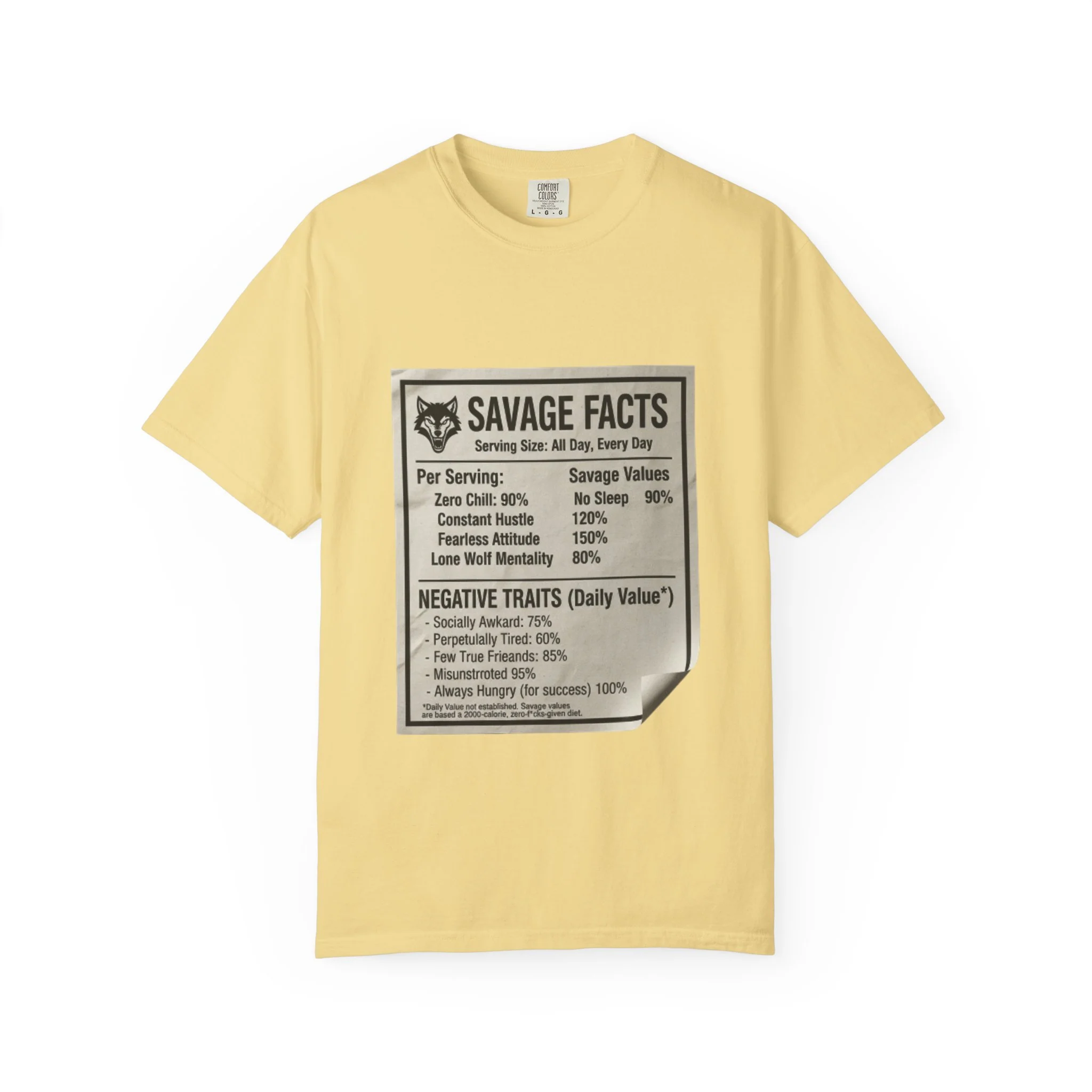Savage Facts Unisex T-Shirt – Fun Graphic Tee for Casual Wear - Image 6