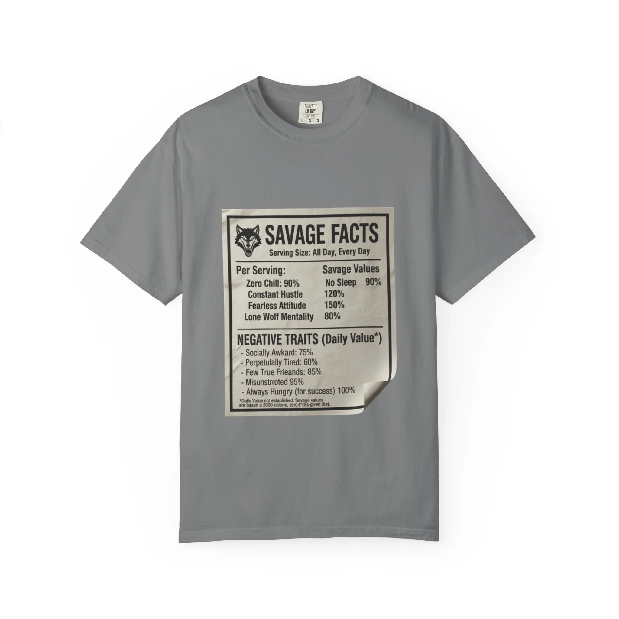 Savage Facts Unisex T-Shirt – Fun Graphic Tee for Casual Wear - Image 7