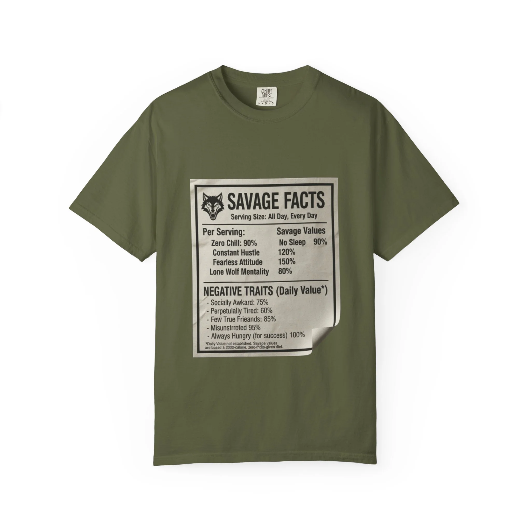 Savage Facts Unisex T-Shirt – Fun Graphic Tee for Casual Wear - Image 8