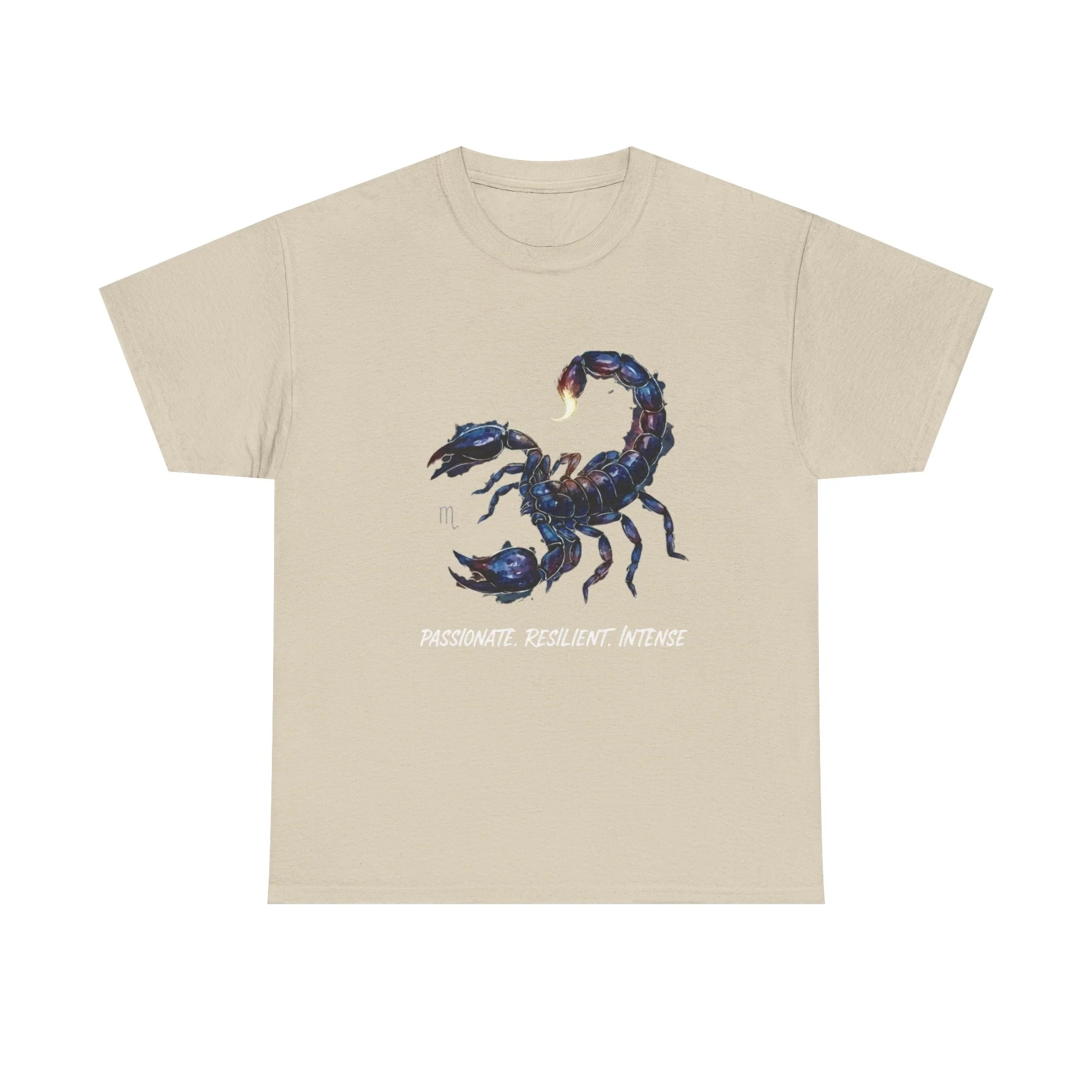 Scorpio Zodiac Tee - Passionate, Resilient, Intense, Astrology Gift, Unisex Shirt, Horoscope Outfit, Birthday Present - Image 2