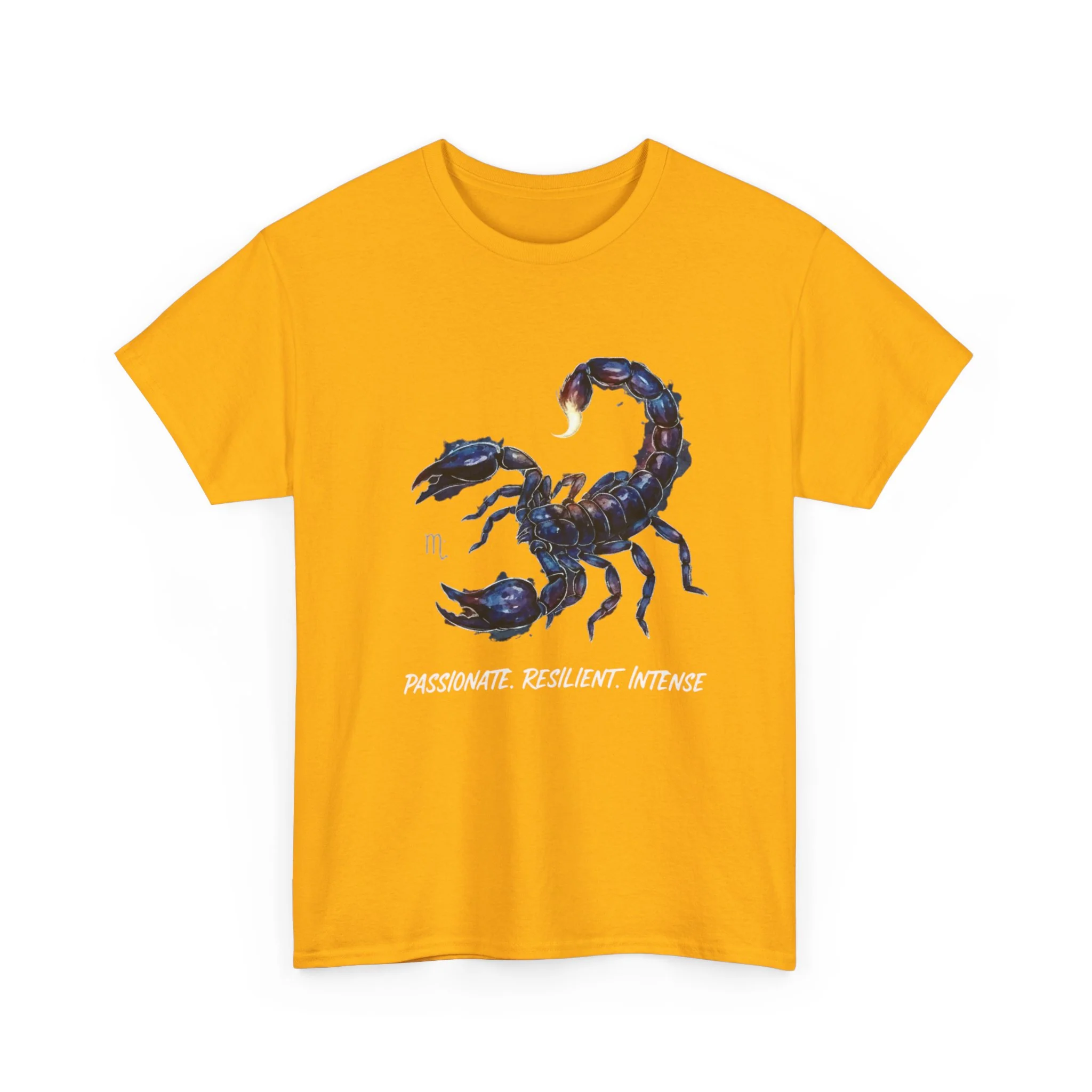 Scorpio Zodiac Tee - Passionate, Resilient, Intense, Astrology Gift, Unisex Shirt, Horoscope Outfit, Birthday Present - Image 24