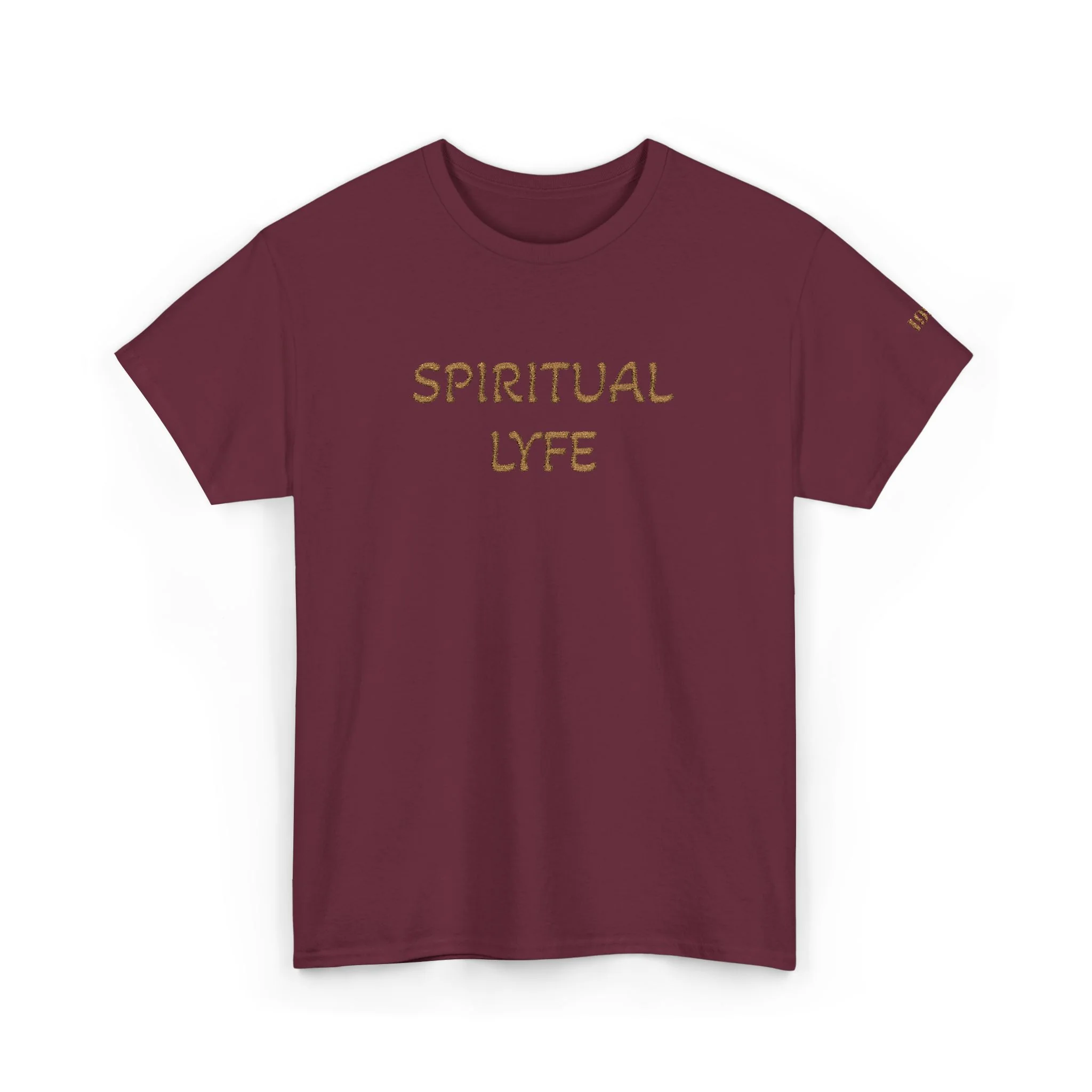 WKE WRLD Spiritual Life Unisex Heavy Cotton Embroidered T Shirt - Image 2