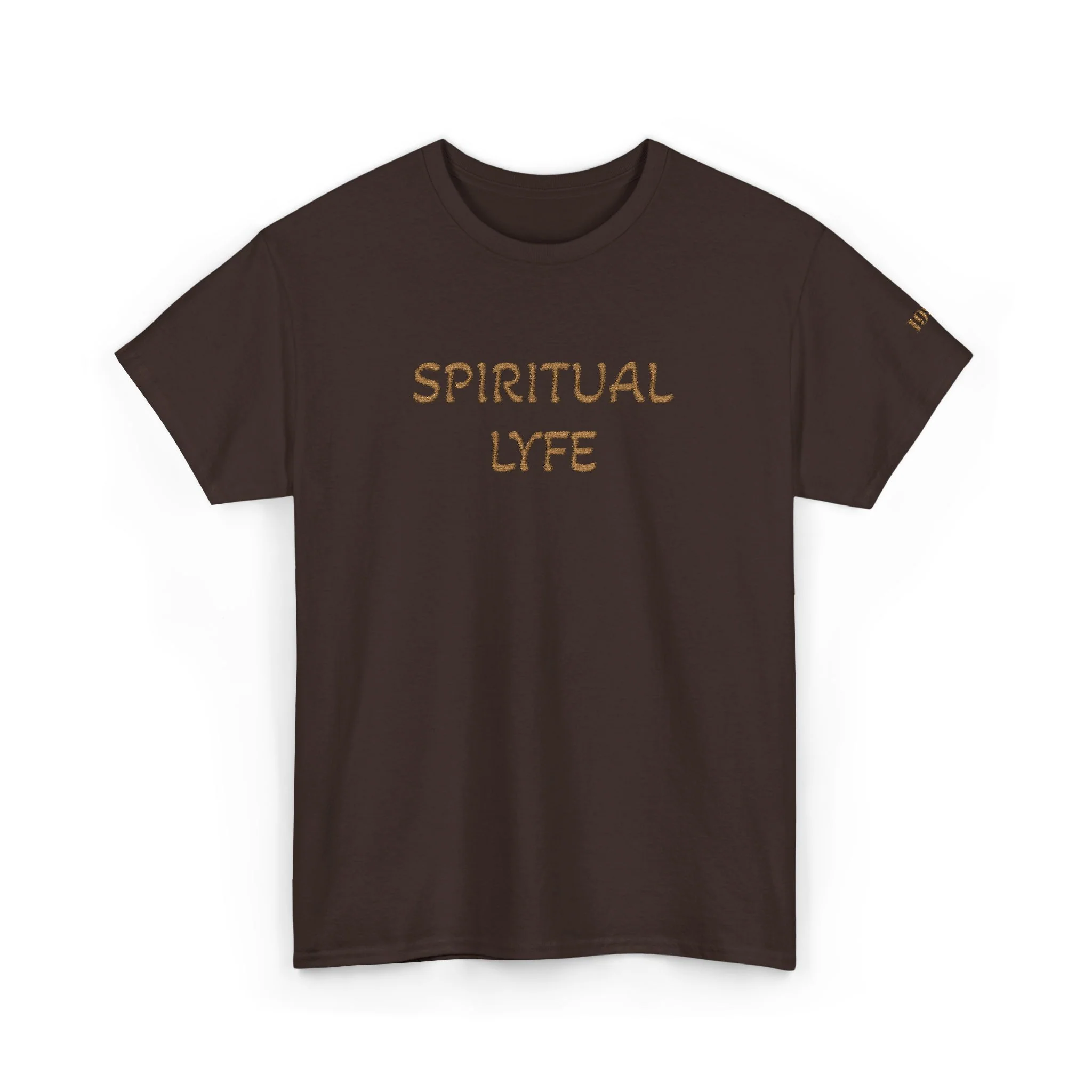 WKE WRLD Spiritual Life Unisex Heavy Cotton Embroidered T Shirt - Image 3