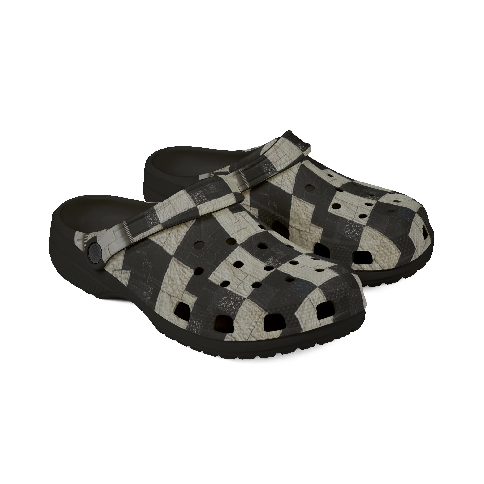 WKE WRLD Checker EVA Foam Rubber Clogs for Everyday Comfort | Unique Patterns Ideal for Home, Garden, Festival, Mother’s Day, Gift Idea, Slip-On - Image 6