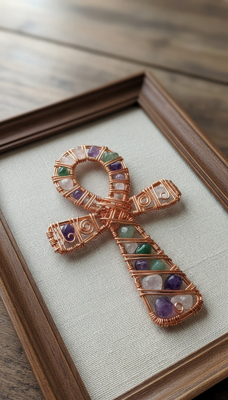 Unique Crystal and Copper Pictures / Wall Home Decor - Image 3