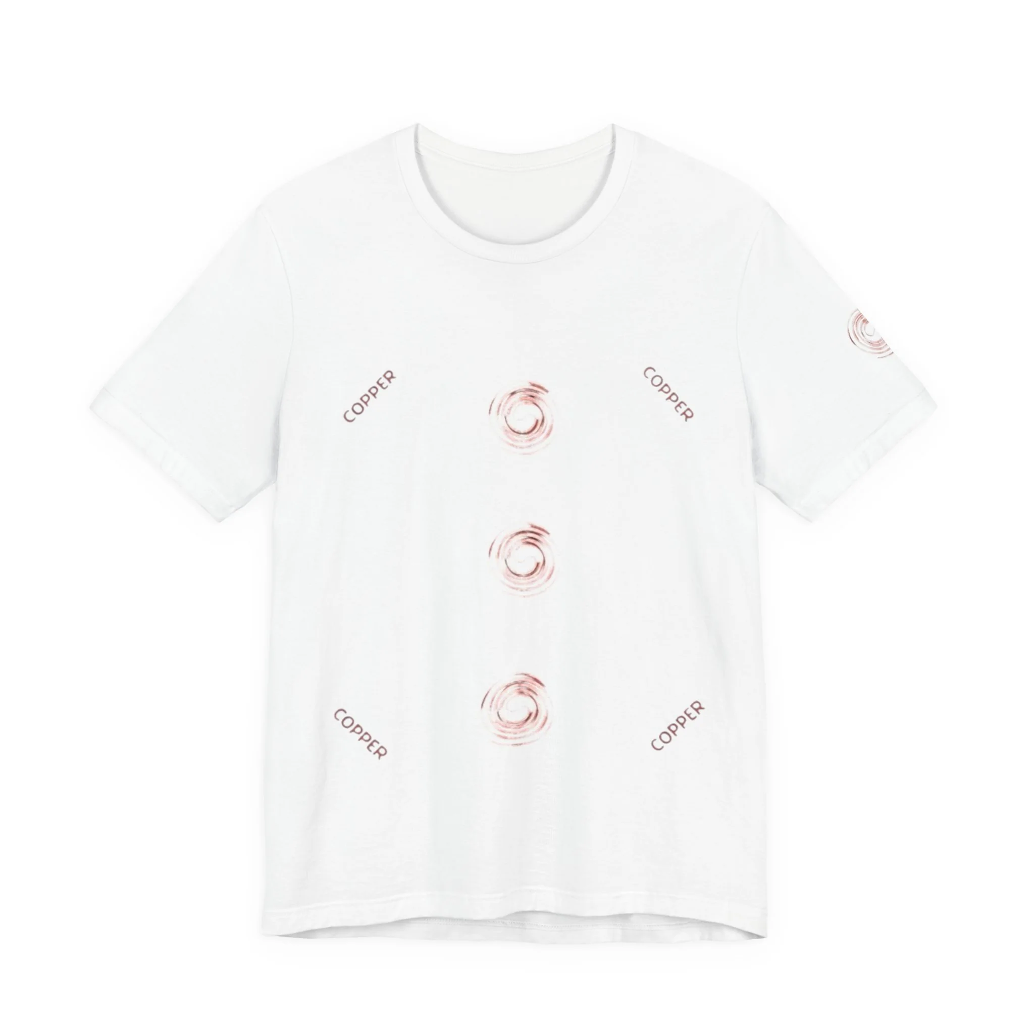 Unisex Casual Copper Tee - Image 11