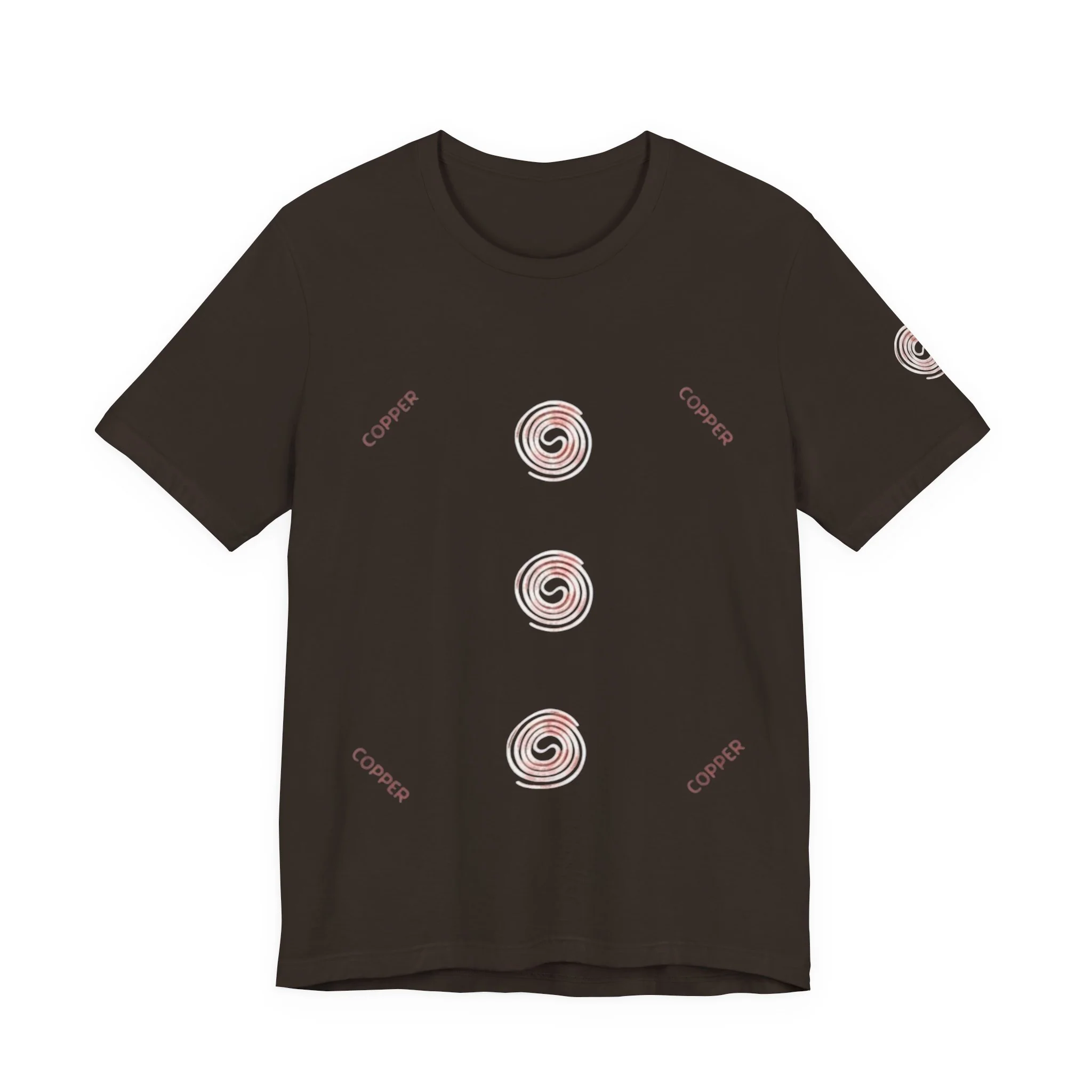 Unisex Casual Copper Tee - Image 14