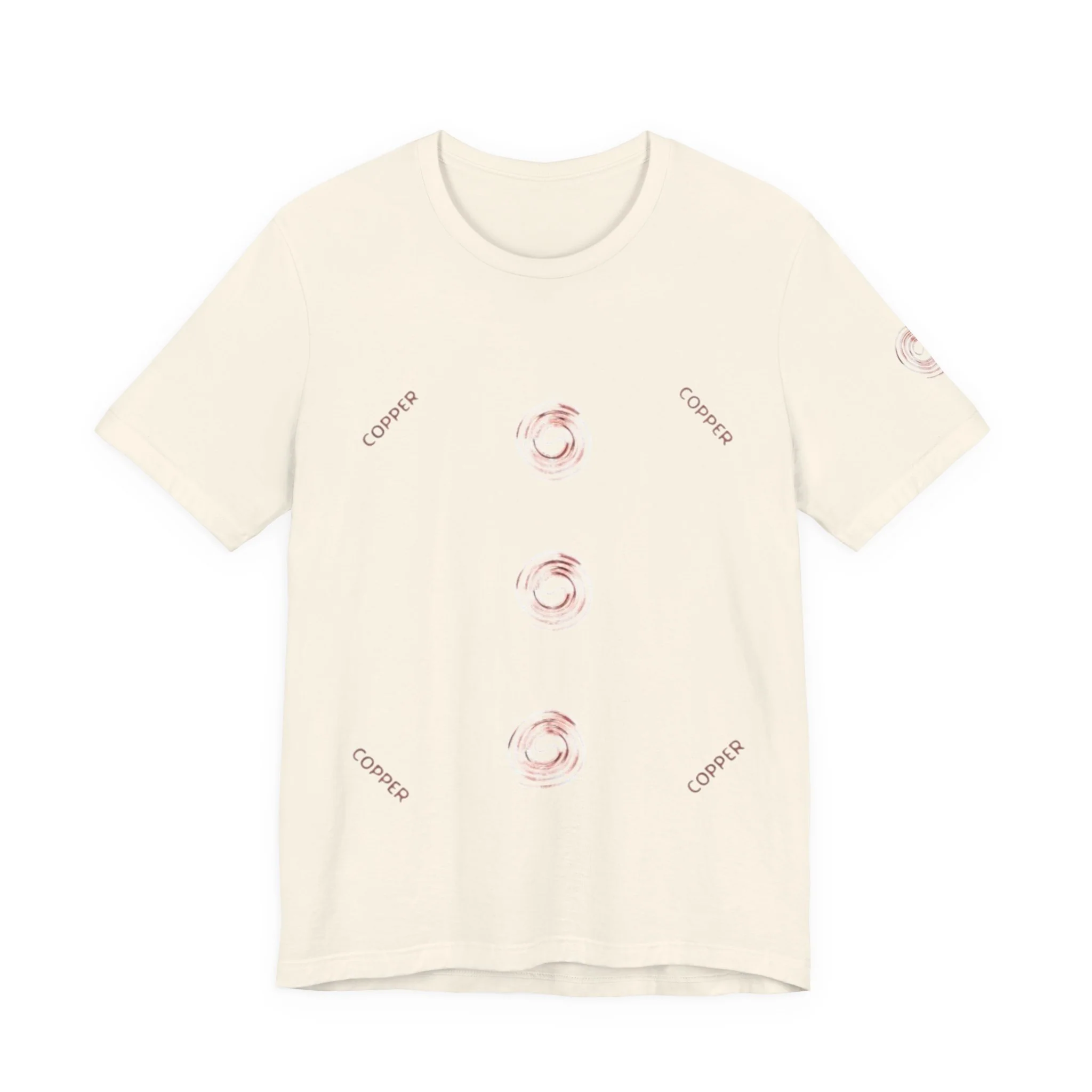 Unisex Casual Copper Tee - Image 17