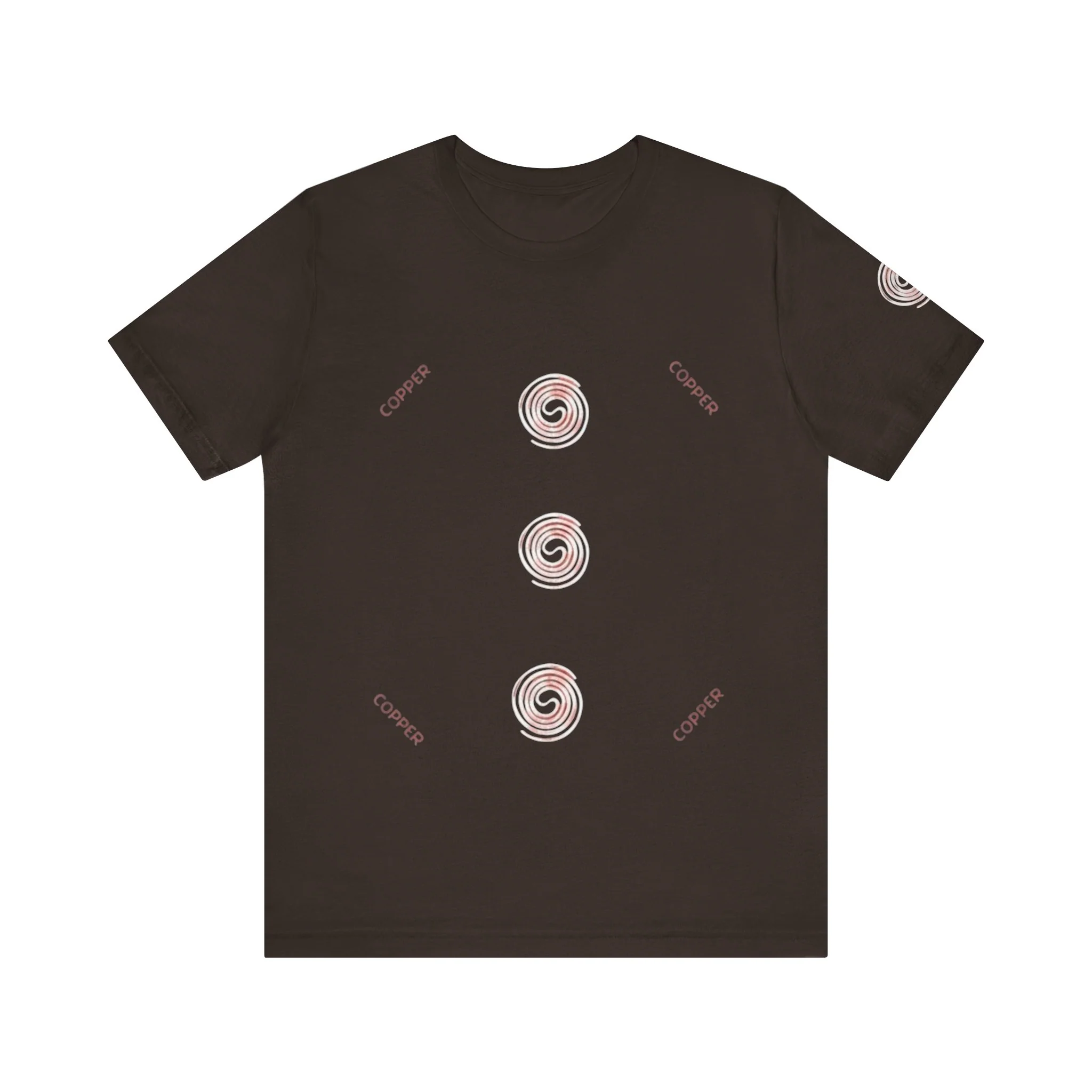 Unisex Casual Copper Tee - Image 3