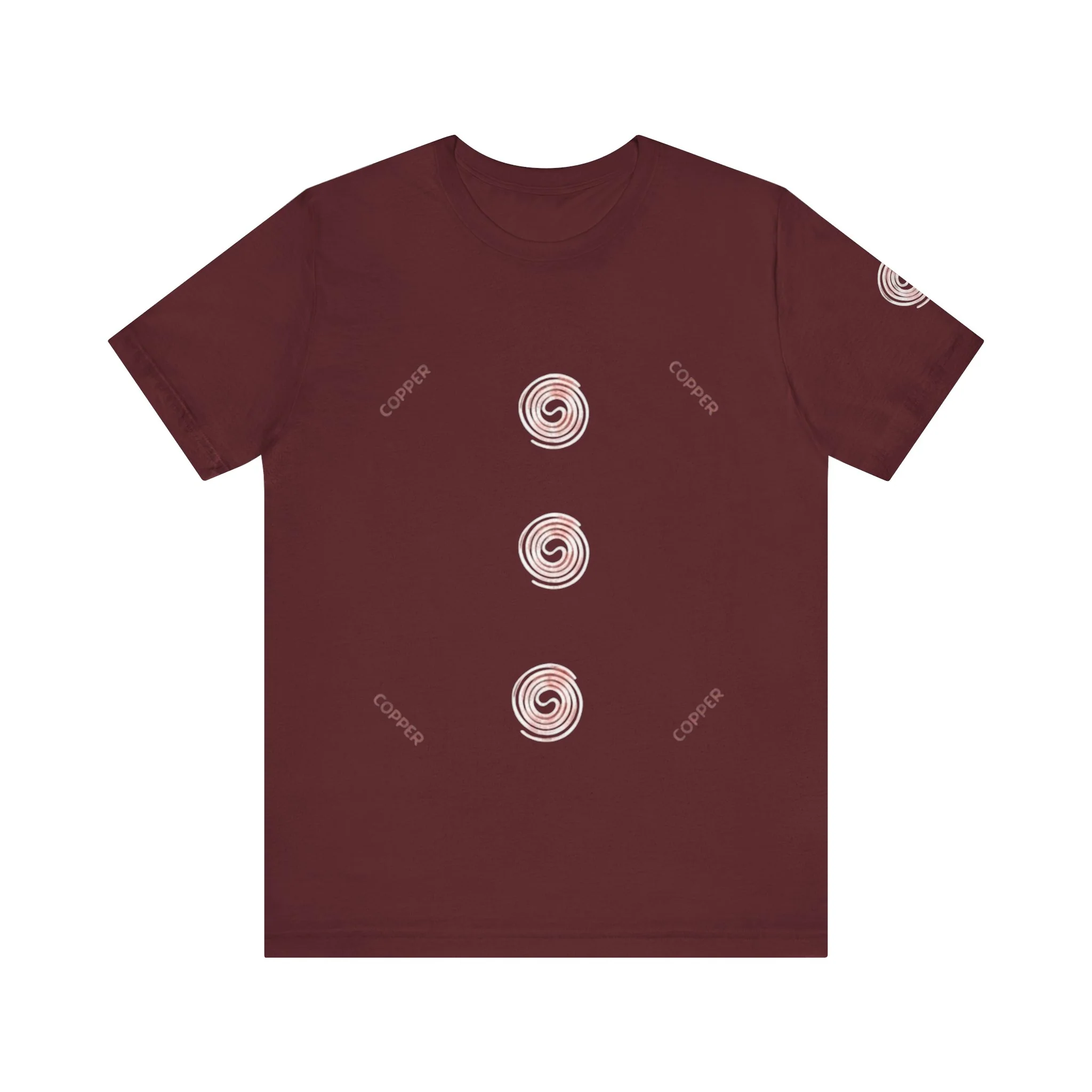 Unisex Casual Copper Tee - Image 6