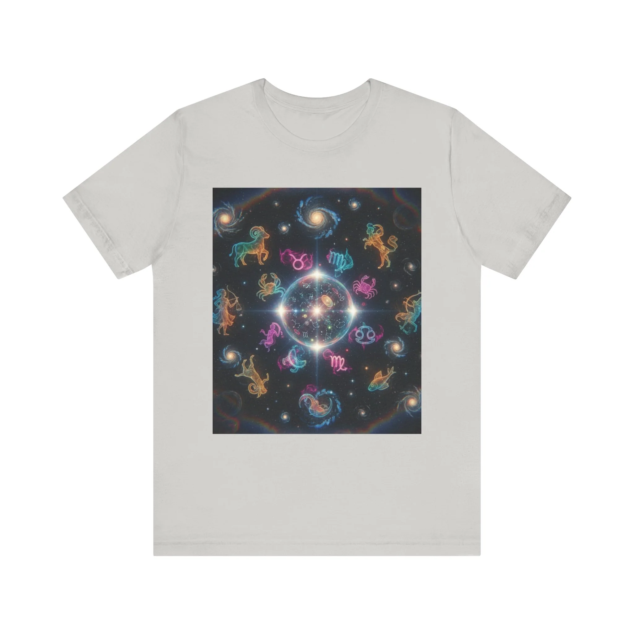 Unisex Zodiac Sign Short Sleeve Tee - Image 10