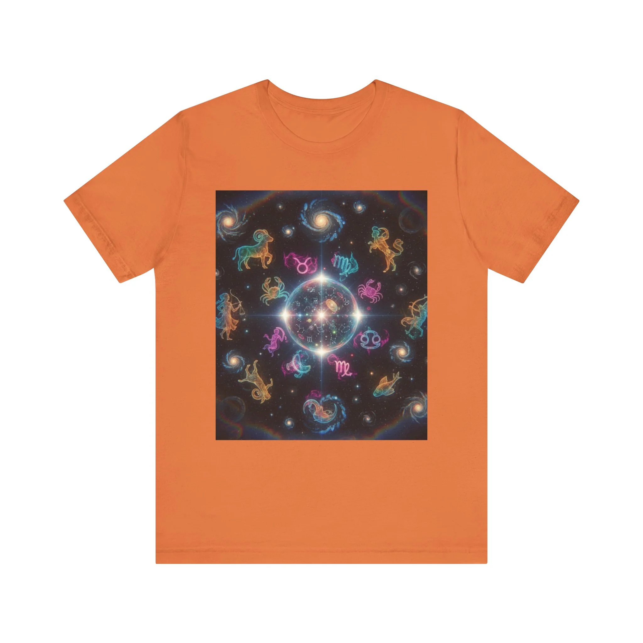 Unisex Zodiac Sign Short Sleeve Tee - Image 12