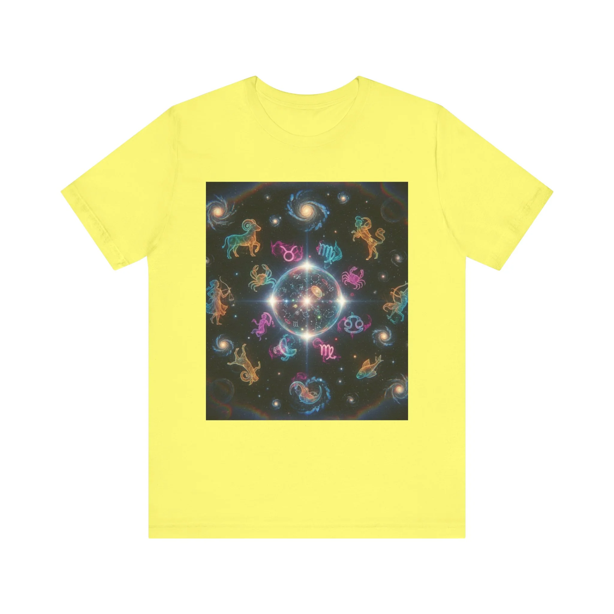 Unisex Zodiac Sign Short Sleeve Tee - Image 16