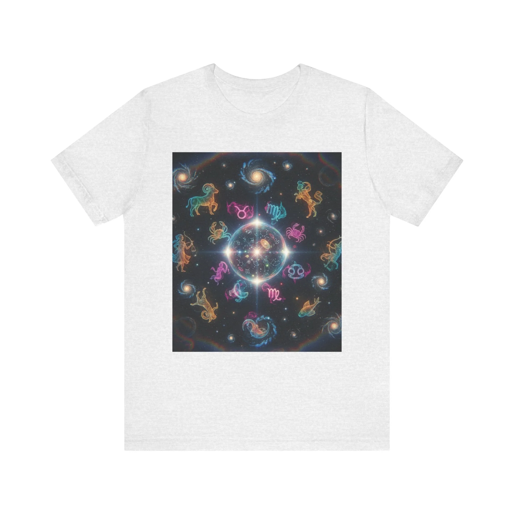 Unisex Zodiac Sign Short Sleeve Tee - Image 2