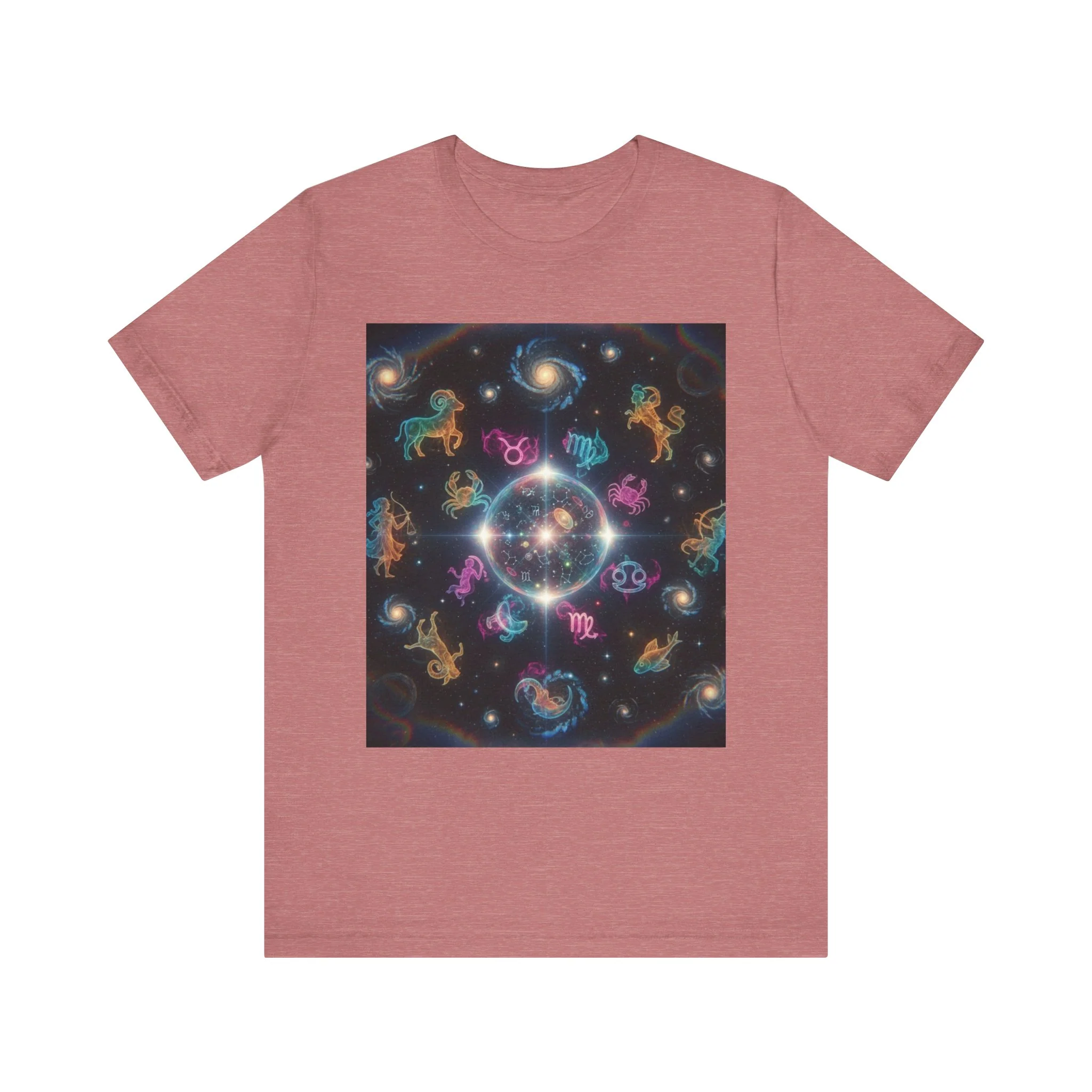 Unisex Zodiac Sign Short Sleeve Tee - Image 5