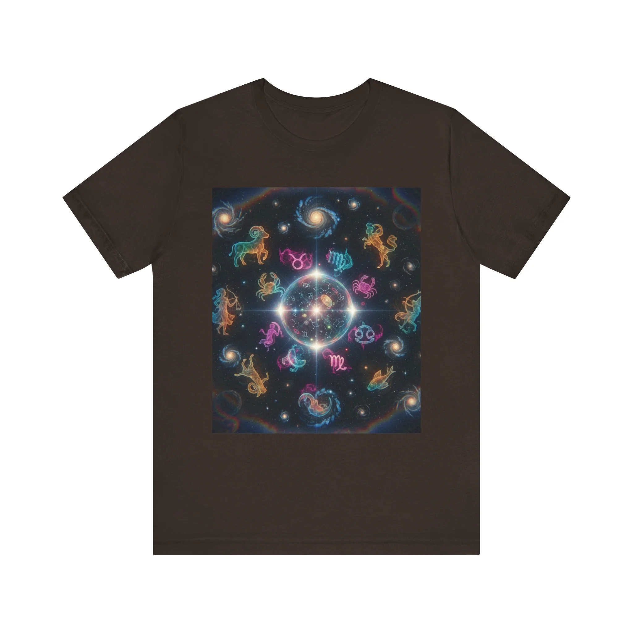 Unisex Zodiac Sign Short Sleeve Tee - Image 6