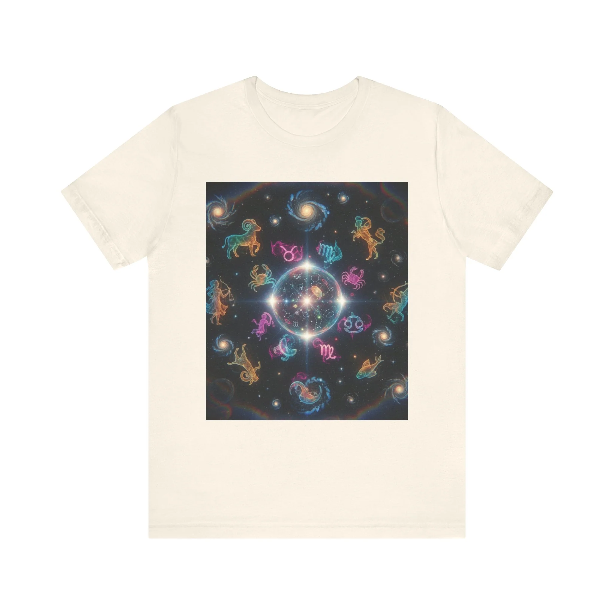 Unisex Zodiac Sign Short Sleeve Tee - Image 8