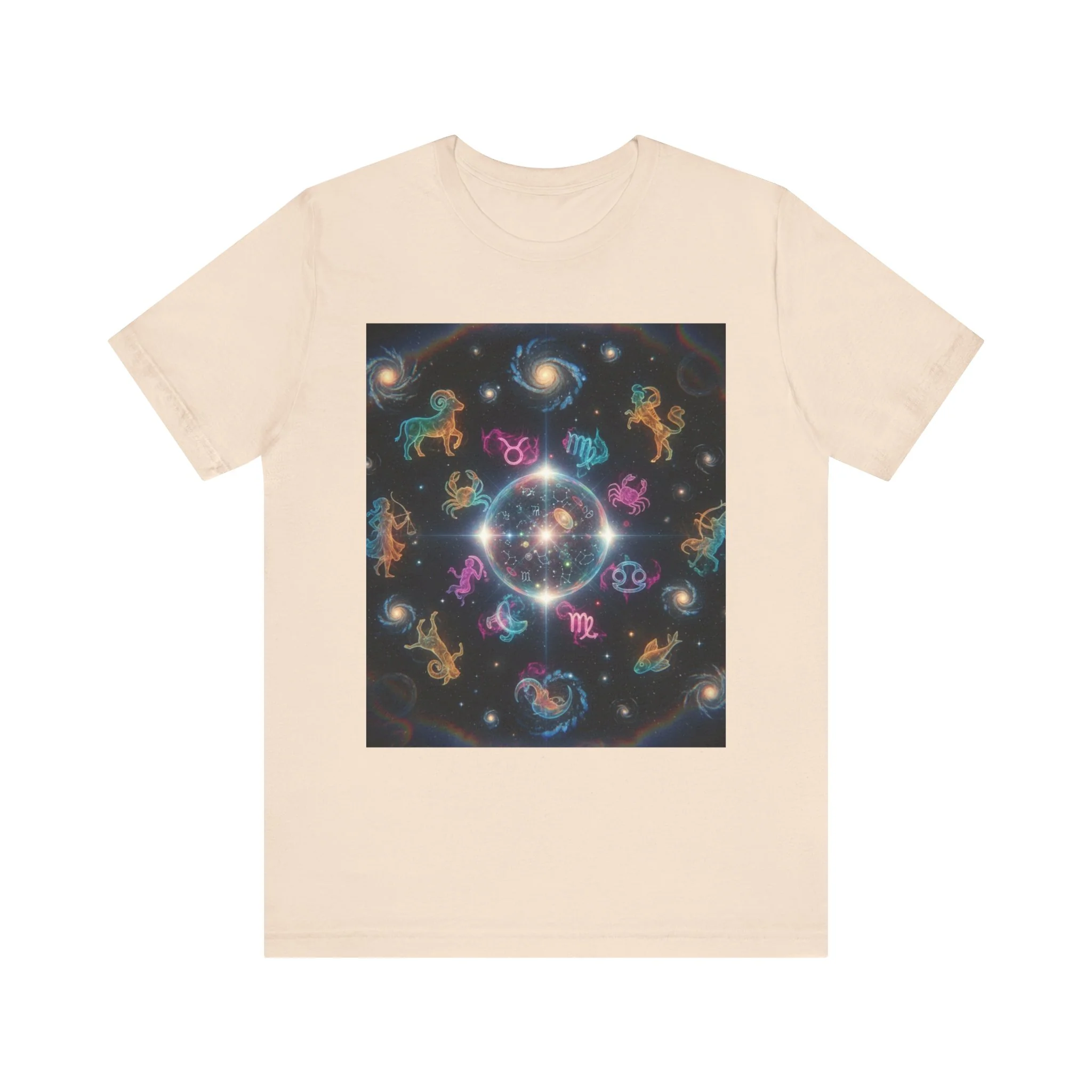 Unisex Zodiac Sign Short Sleeve Tee - Image 9