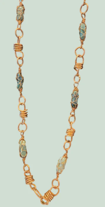 iamevibez Wire Wrapped Custom Crystal Necklace - Image 3