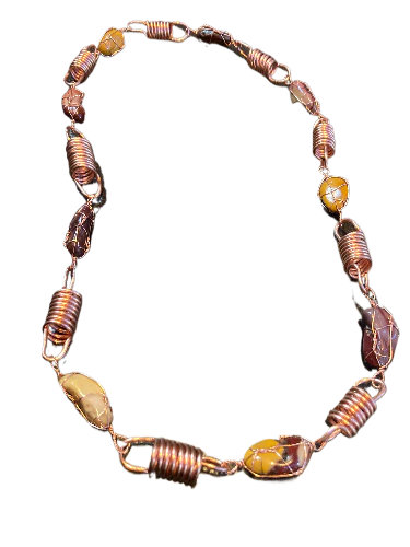 iamevibez Wire Wrapped Custom Crystal Necklace - Image 4