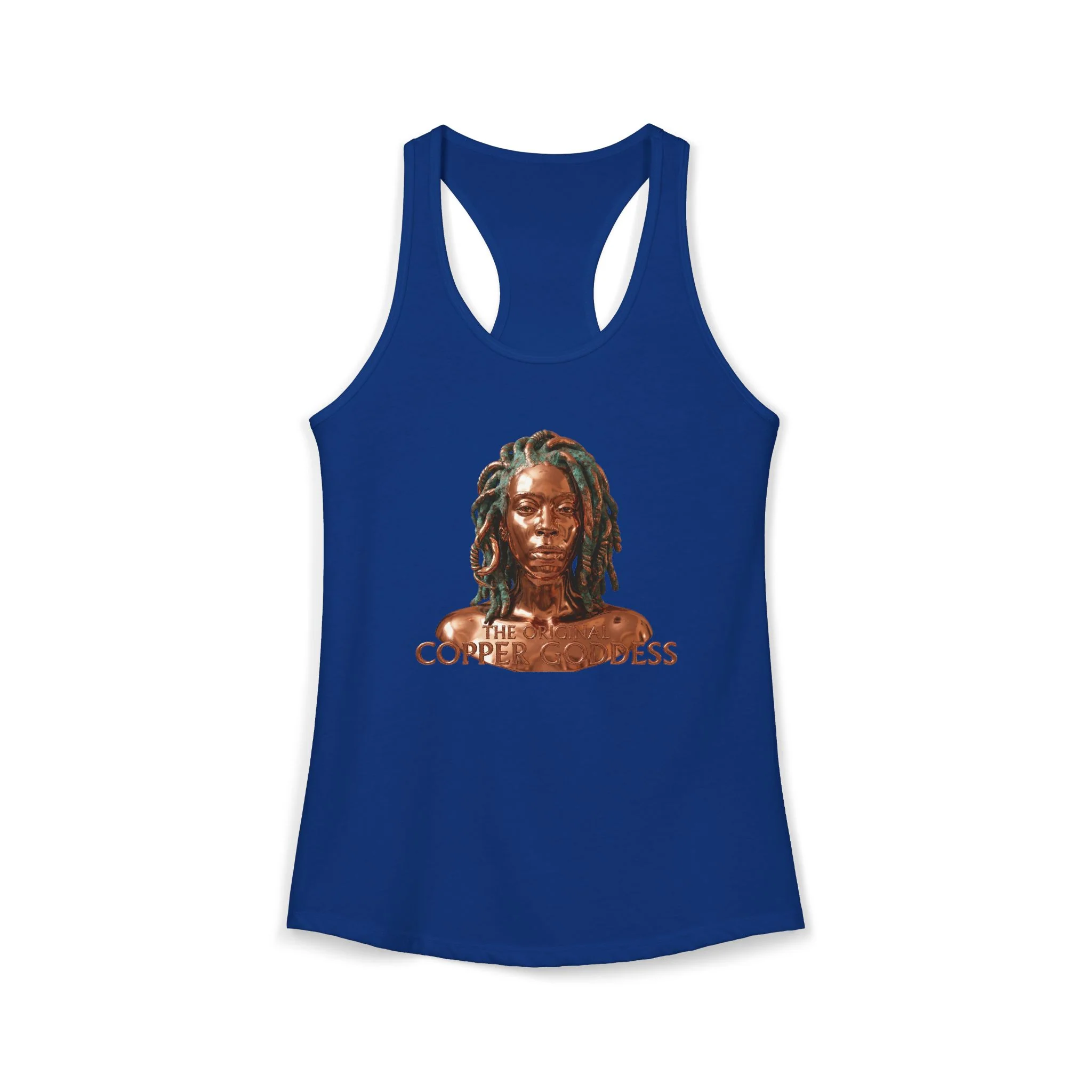 Copper Goddess Racerback Tank Top - Image 13