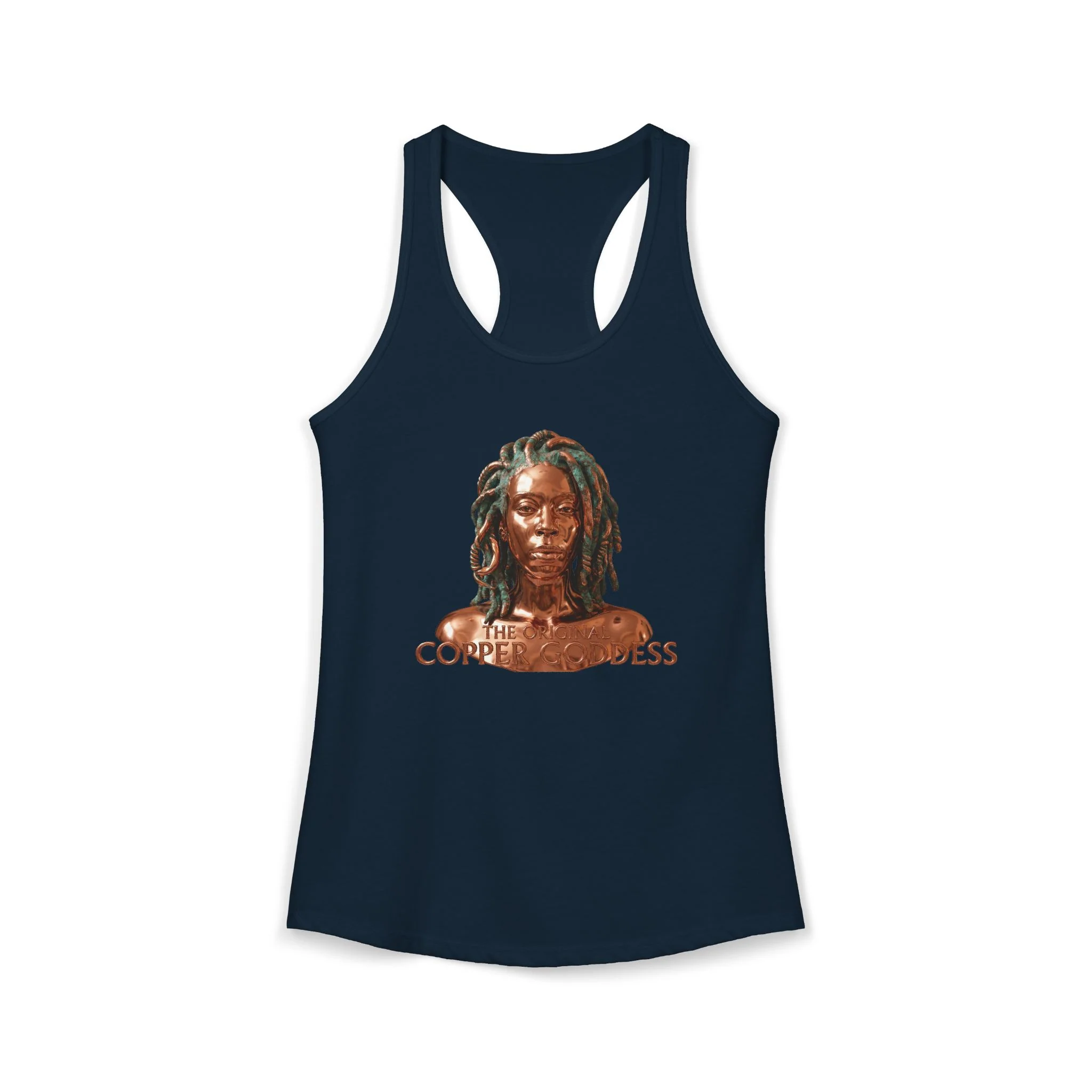 Copper Goddess Racerback Tank Top - Image 14