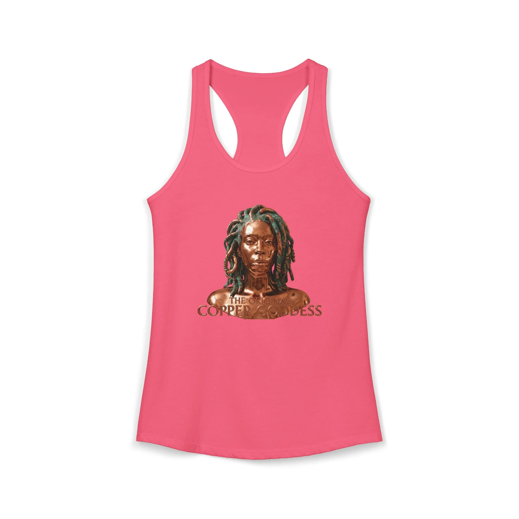 Copper Goddess Racerback Tank Top - Image 20