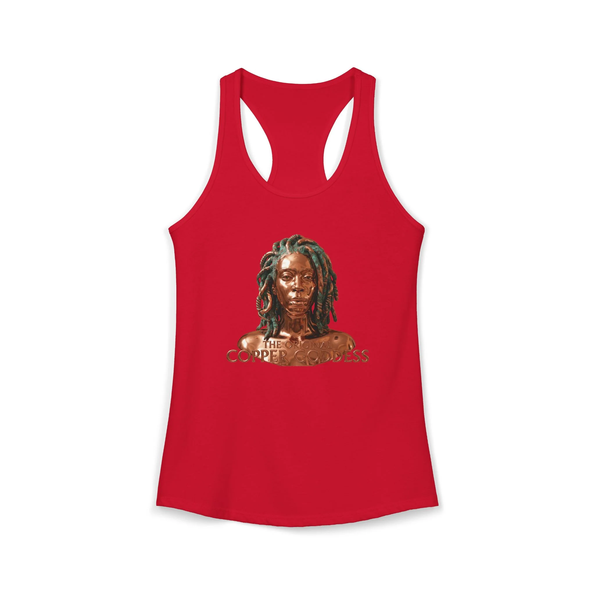 Copper Goddess Racerback Tank Top - Image 21